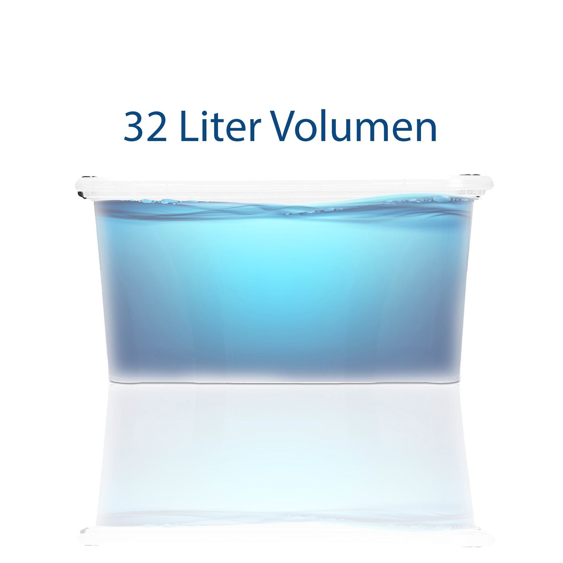 BigDean Aufbewahrungsbox 3er Set Aufbewahrungsbox mit günstig online kaufen