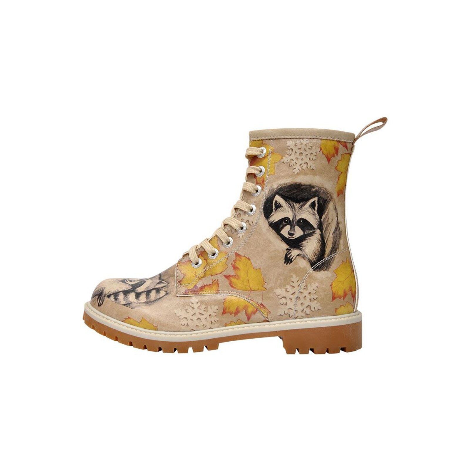 DOGO Longe Boots Schnürstiefel Raccoon Damen günstig online kaufen
