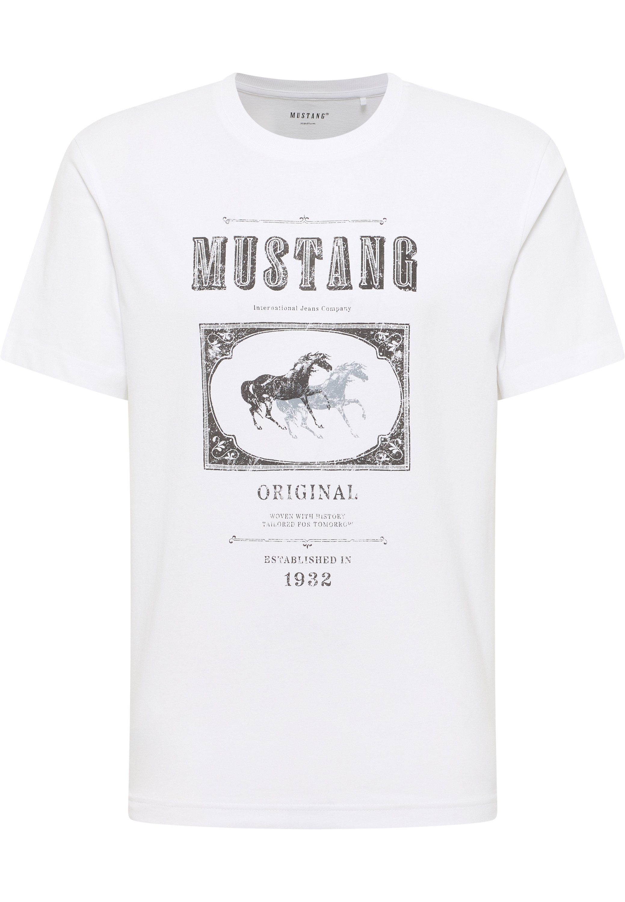 MUSTANG Kurzarmshirt Herren Style Akron günstig online kaufen