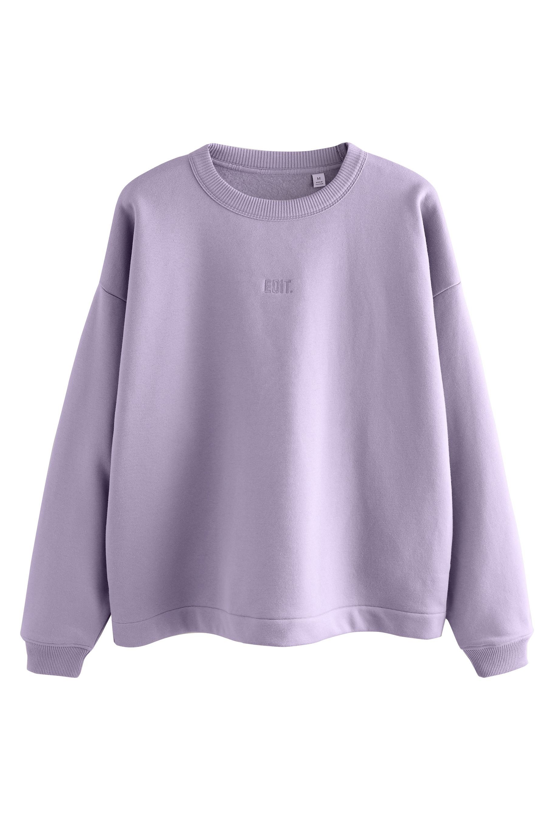 Next Sweater EDIT Rundhalssweatshirt aus Jersey (1-tlg)