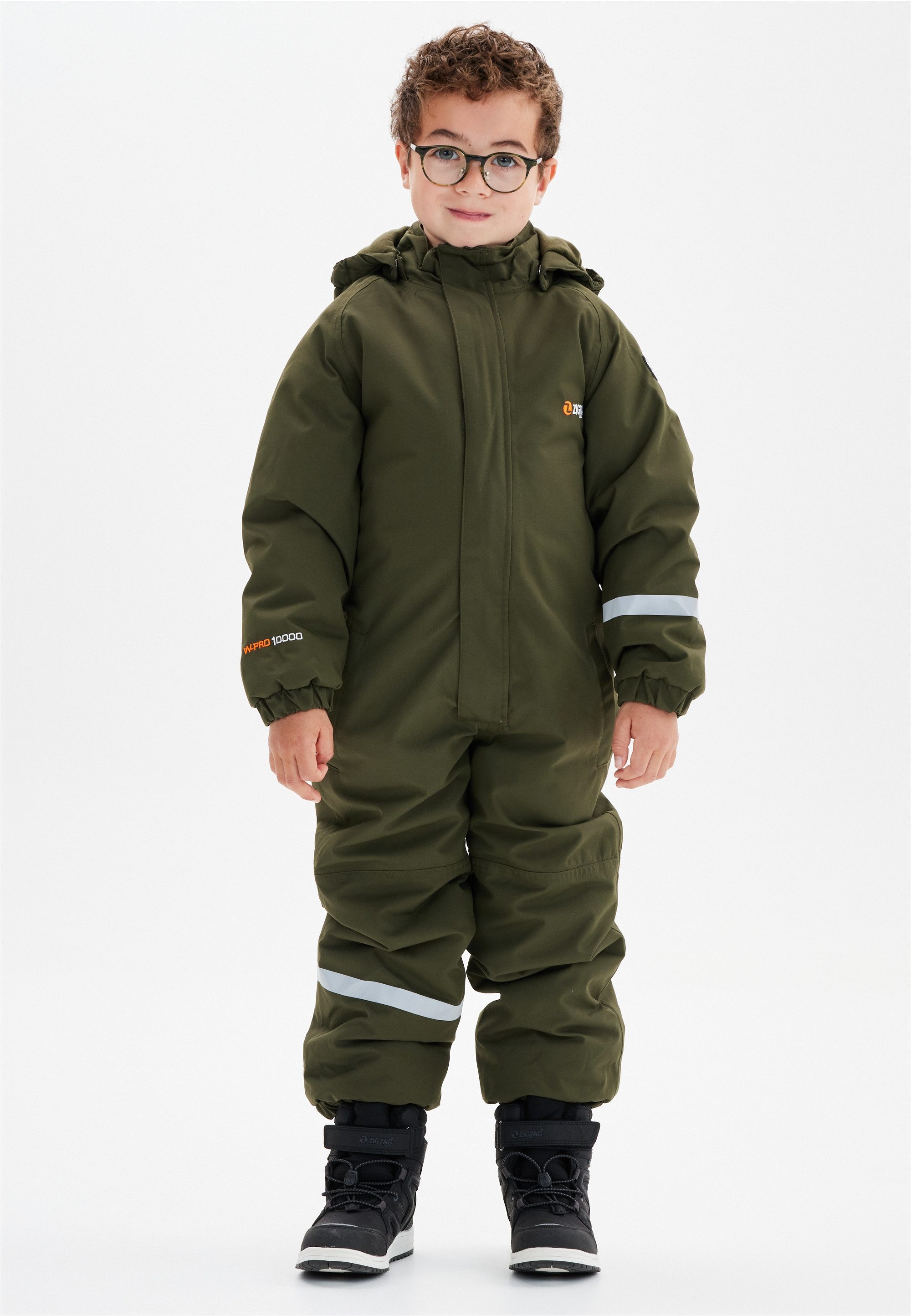 ZIGZAG Schneeoverall Vally (1-tlg) mit wasser- und winddichter TPU-Membran