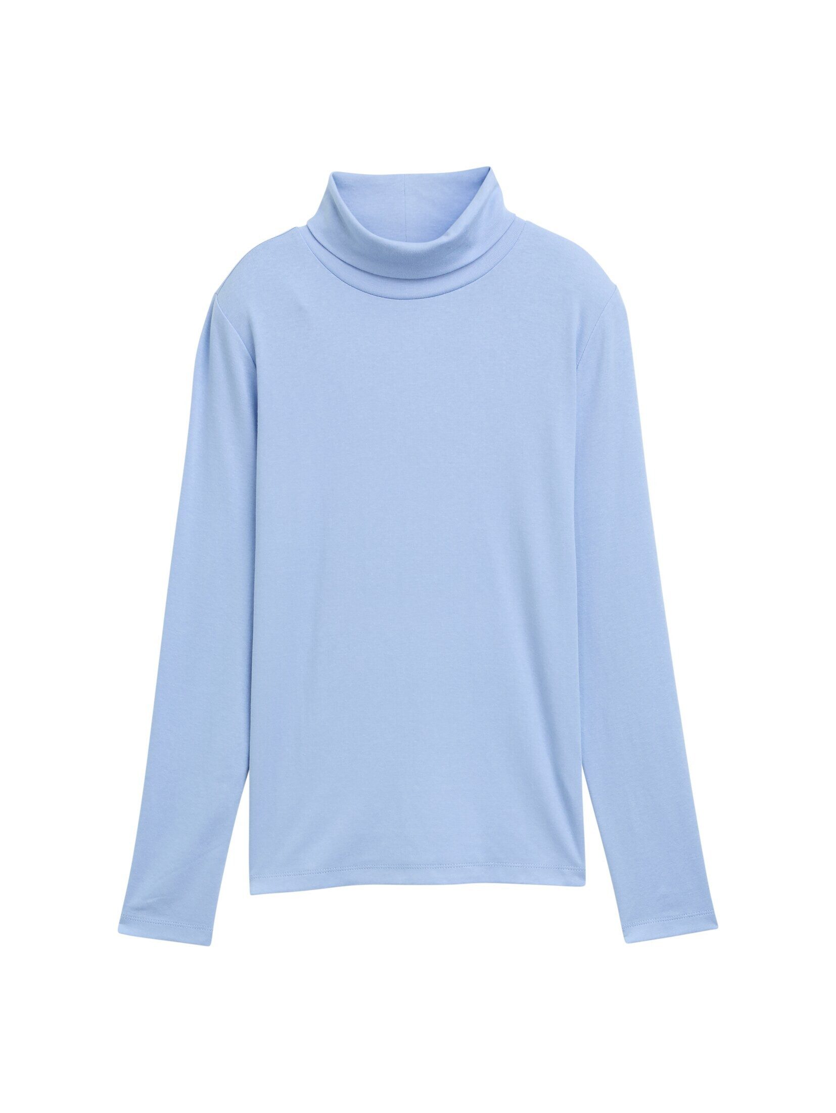 TOM TAILOR Langarmshirt Langarmshirt mit Rollkragen günstig online kaufen