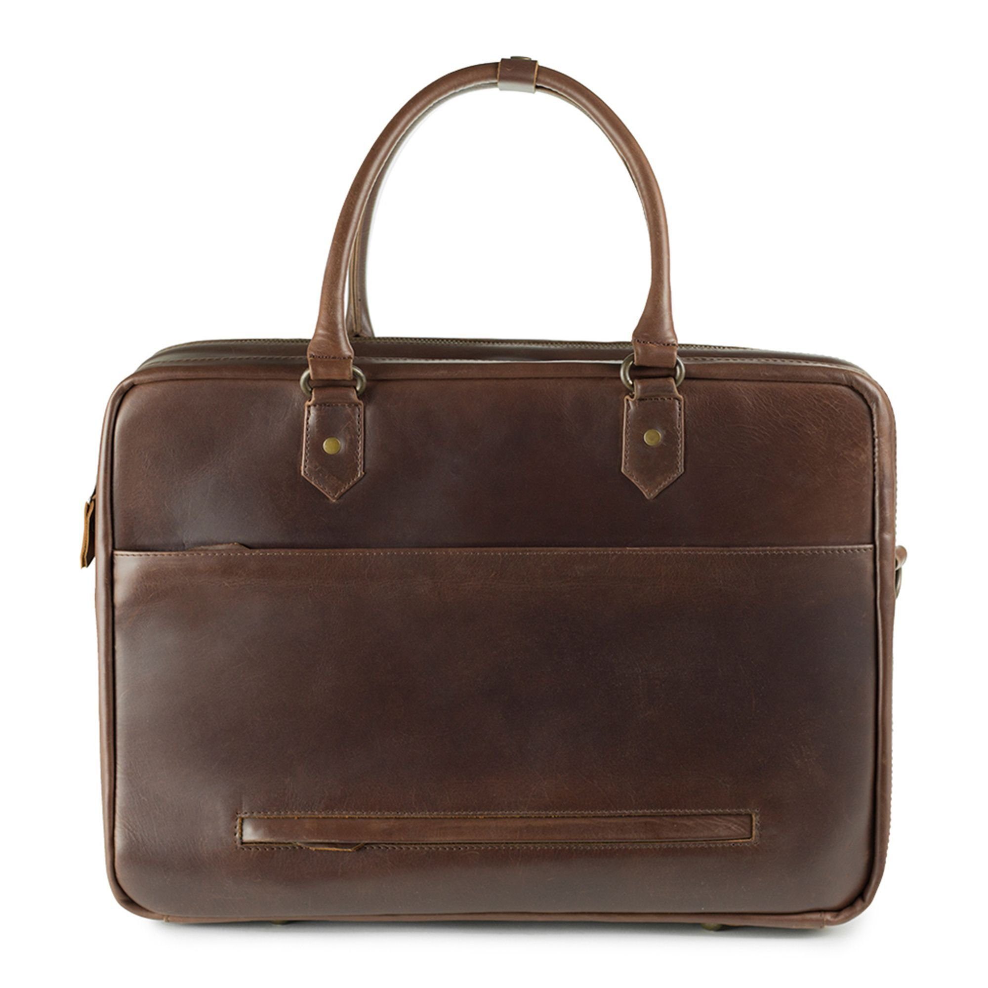 Buckle & Seam Aktentasche Albert, Leder