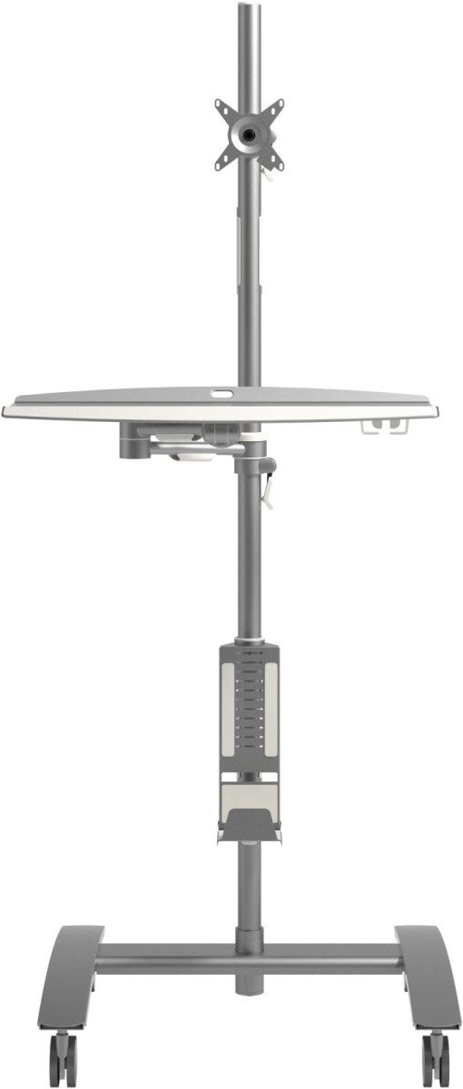 Computertisch Workstation Viewmate 702 silber.