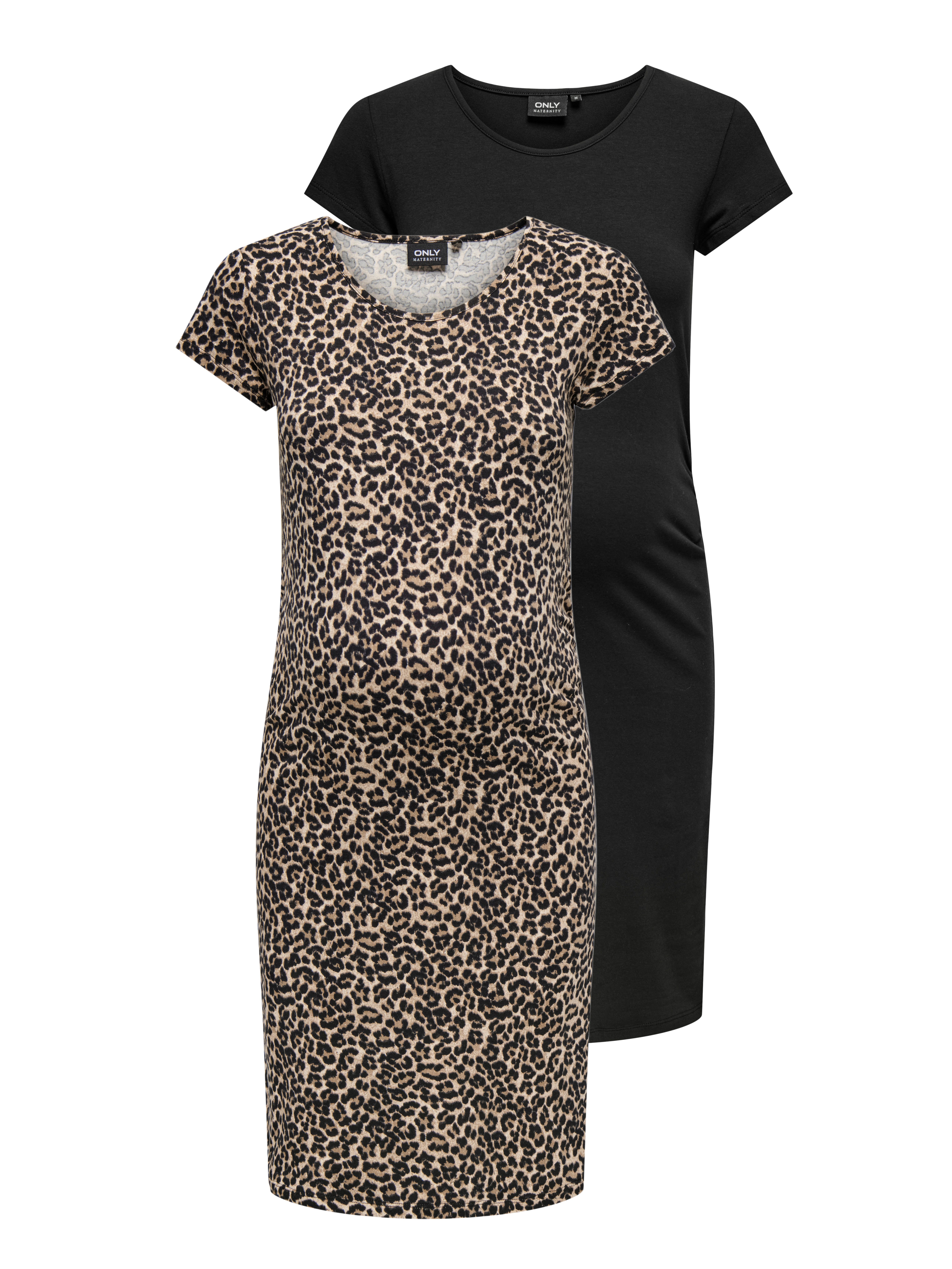 Umstandskleid OLMLOVELY LIFE S/S DRESS 2-PCK NOOS