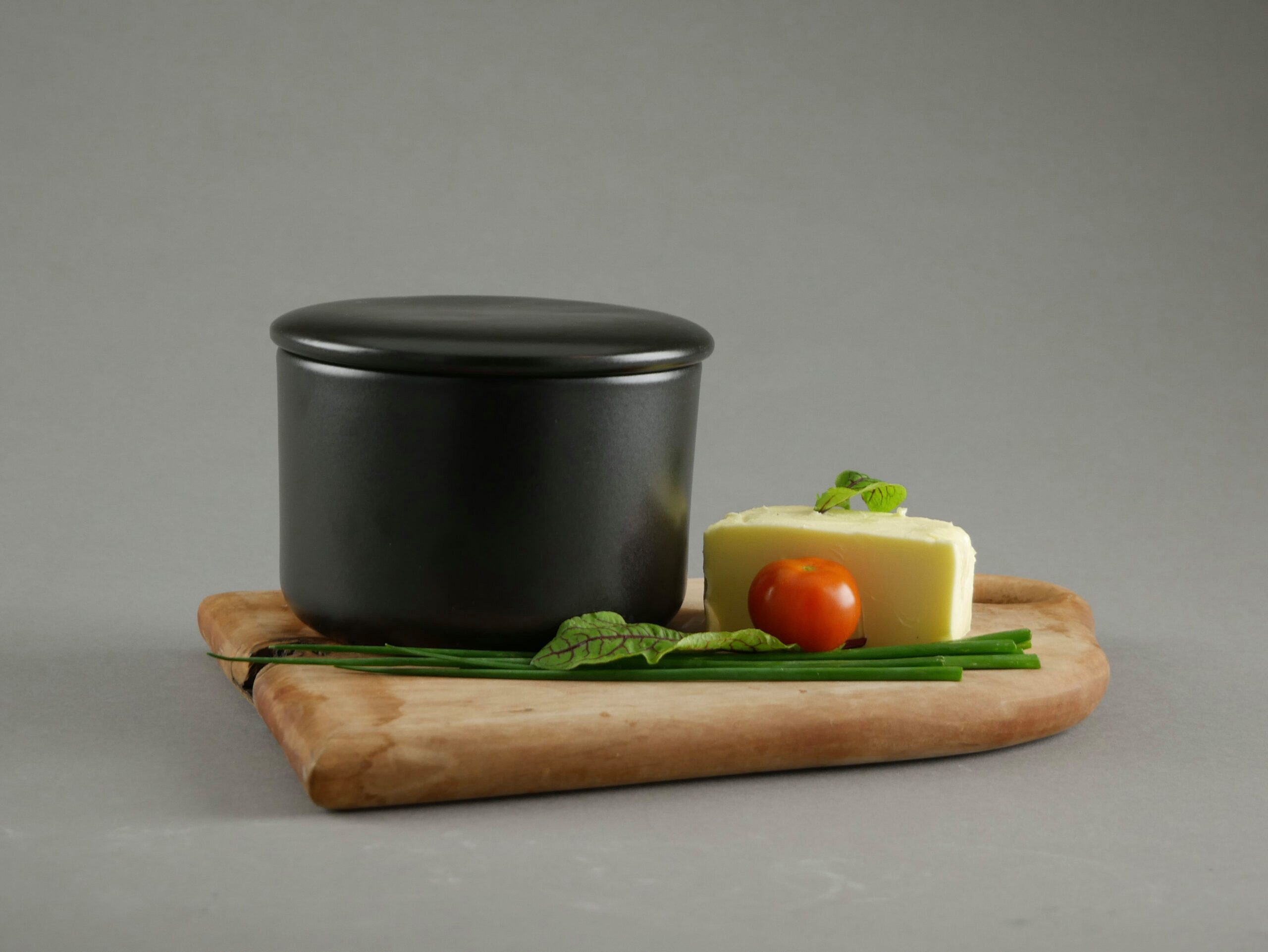 Pfeiffer-Gerhards Keramikmanufatur Butterdose französische Butterdose, (Einzelset, 1 Deckel, 1 Unterteil), Made in Germany