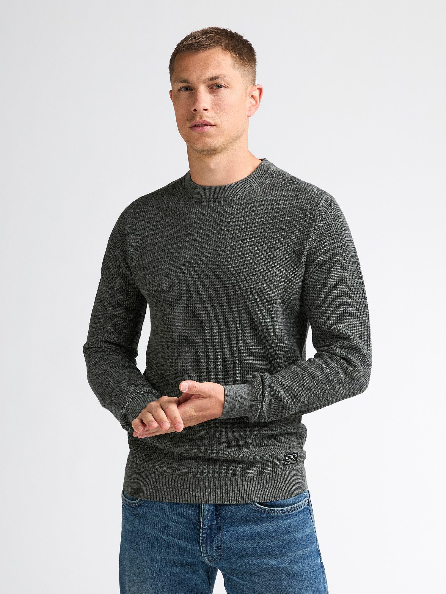 Petrol Industries Strickpullover Ironstone Regular Fit