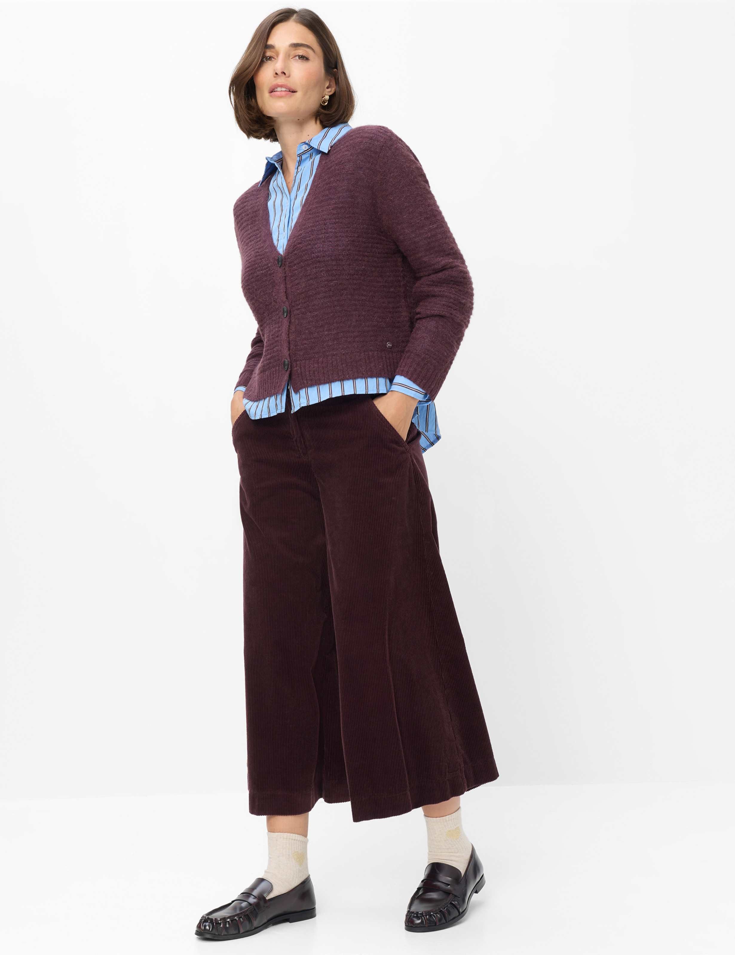 Brax Cardigan Style Strickjacke Strickjacke im Alpaka-Wollmix – Bild 2 von 5