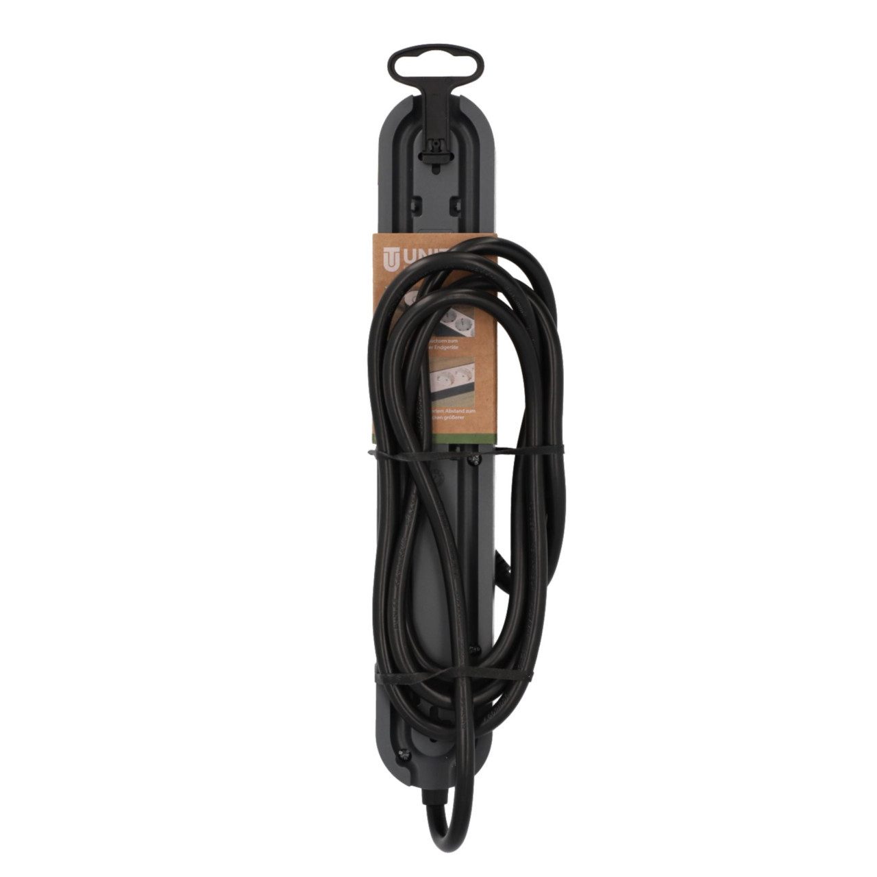 UNITEC Unitec Tischsteckdose Greenline 4-fach 1,8 Meter Steckdosenleiste