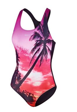 Beco Beermann Badeanzug Maxpower Swimsuit (1-St) mit romantischem Printmotiv