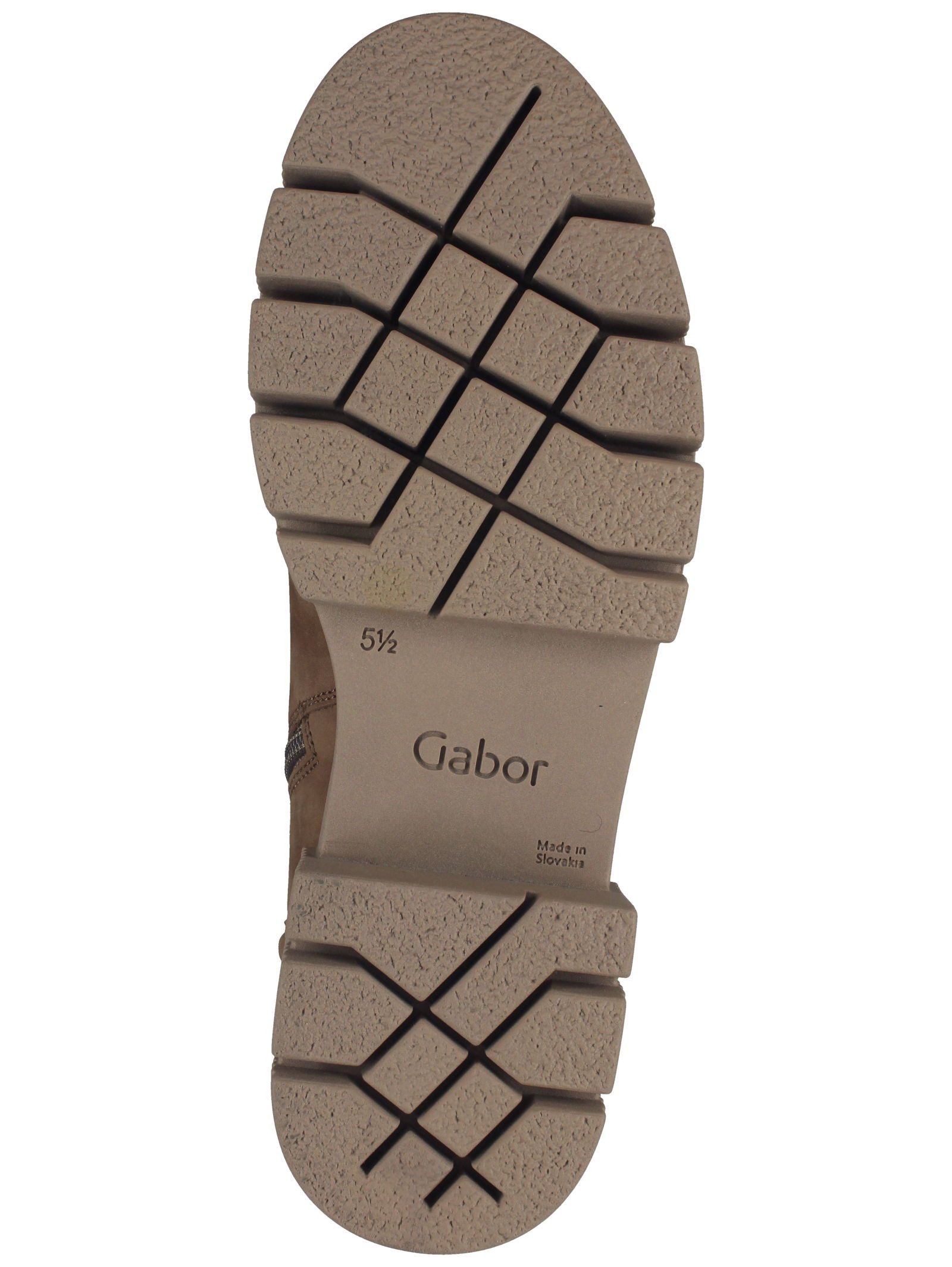 Gabor Gabor Stiefelette Nubukleder Schnürstiefelette
