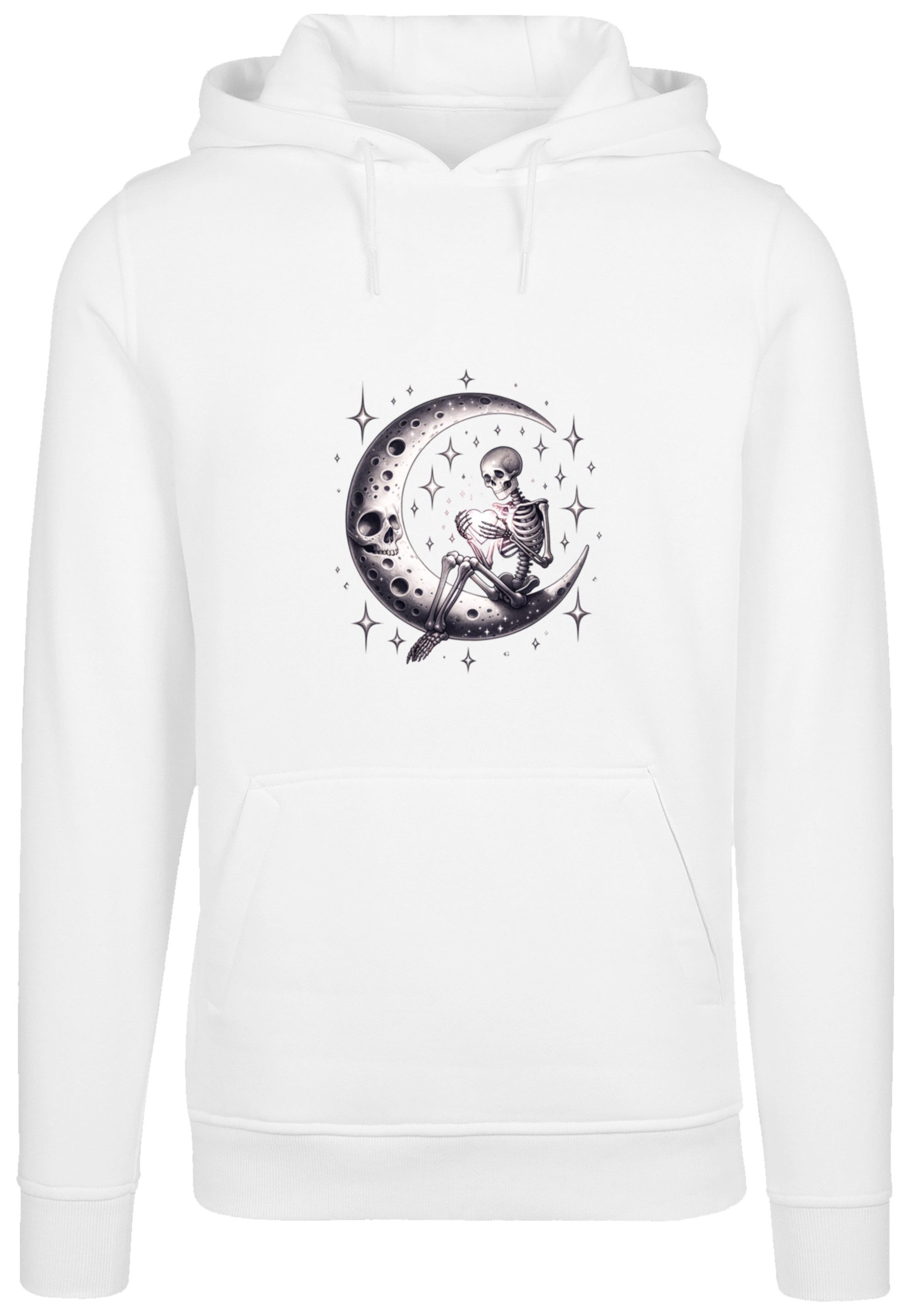 F4NT4STIC Kapuzenpullover Gothic Valentinstag Skelett Mond günstig online kaufen