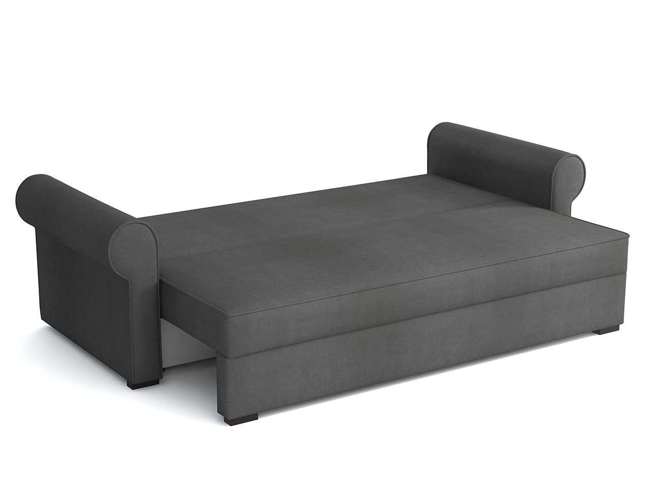 MIRJAN24 Schlafsofa Olimpia Cord, mit Schlaffunktion und Bettkasten, Freistehendes Sofa, 3 Sitzer, Kissen Set