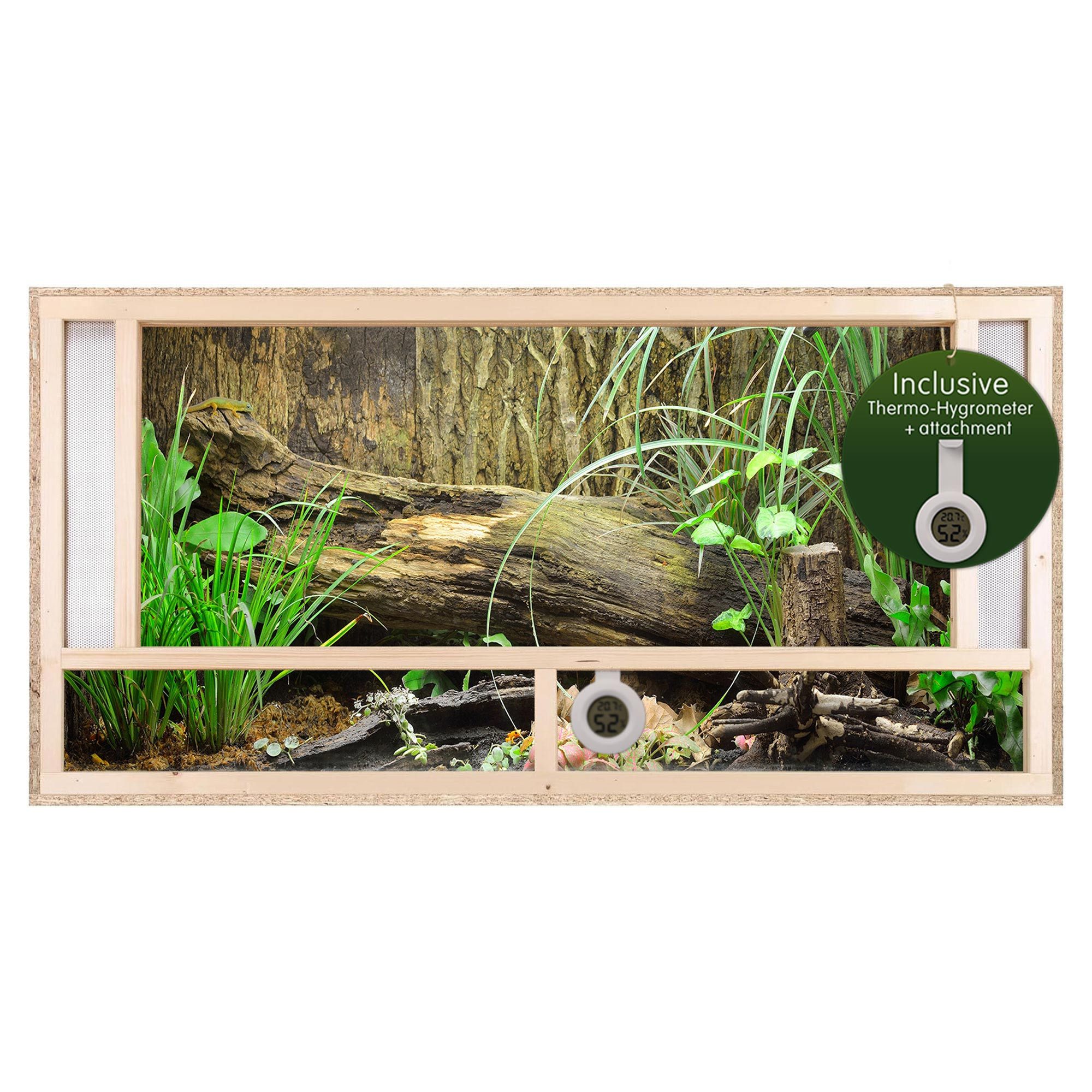 Terrarium mit Frontbelüftung 120x60x60 cm
