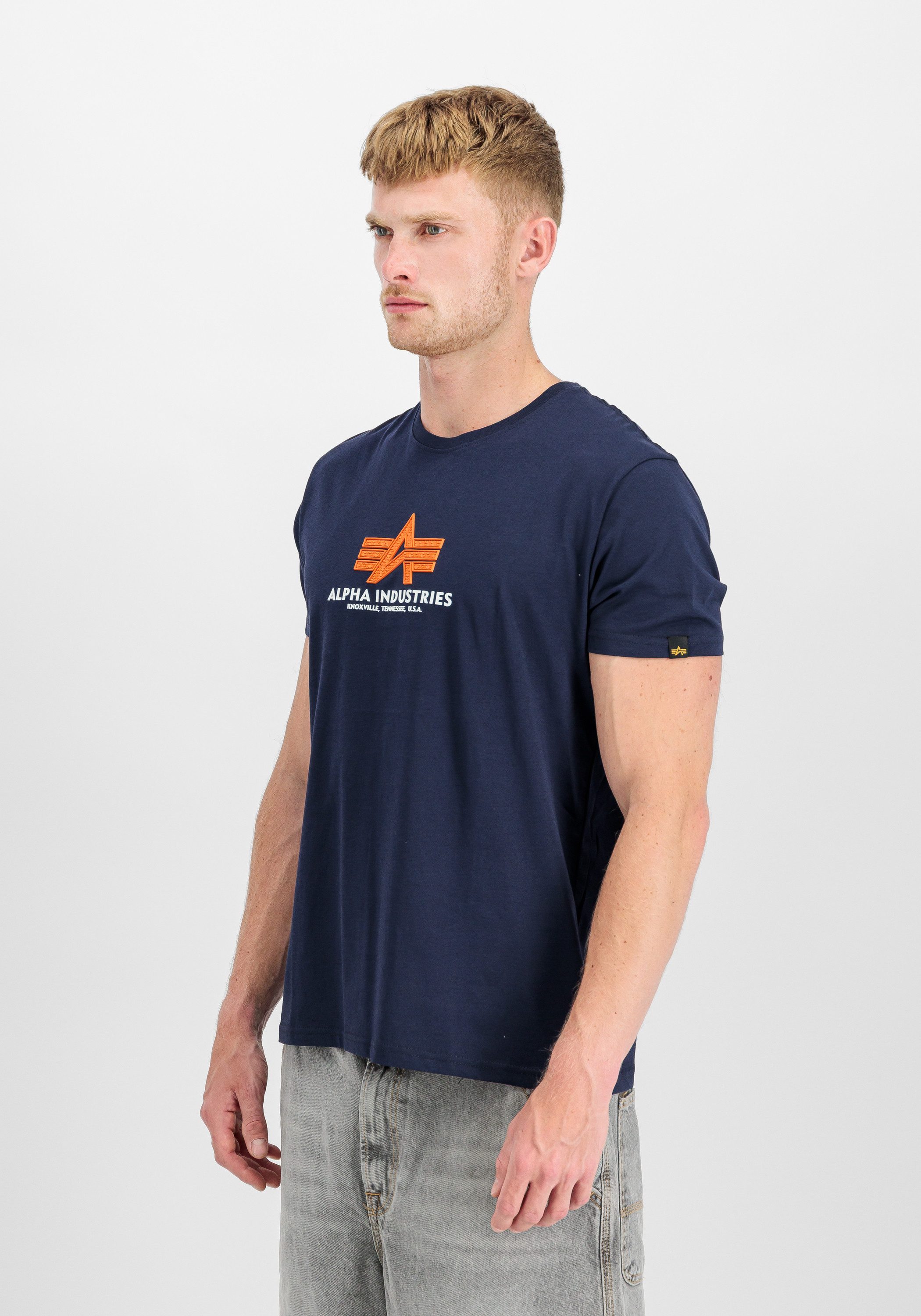 Alpha Industries Basic T-Shirt BL Rubber