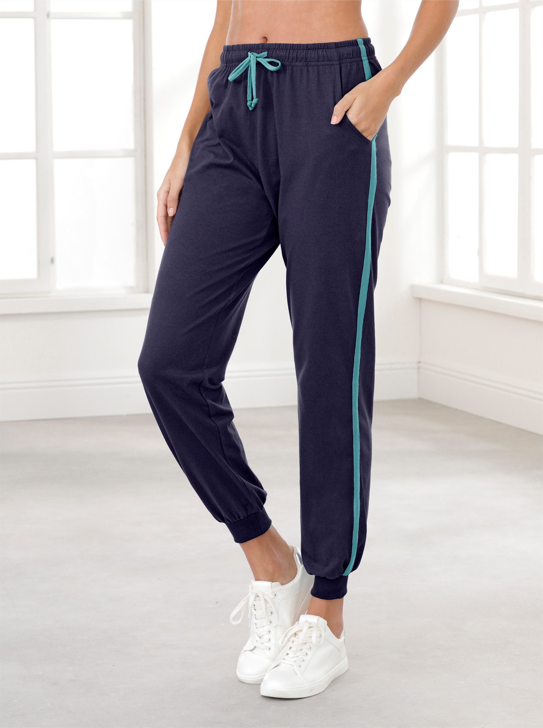 Sieh an! Jogginghose Freizeithose .