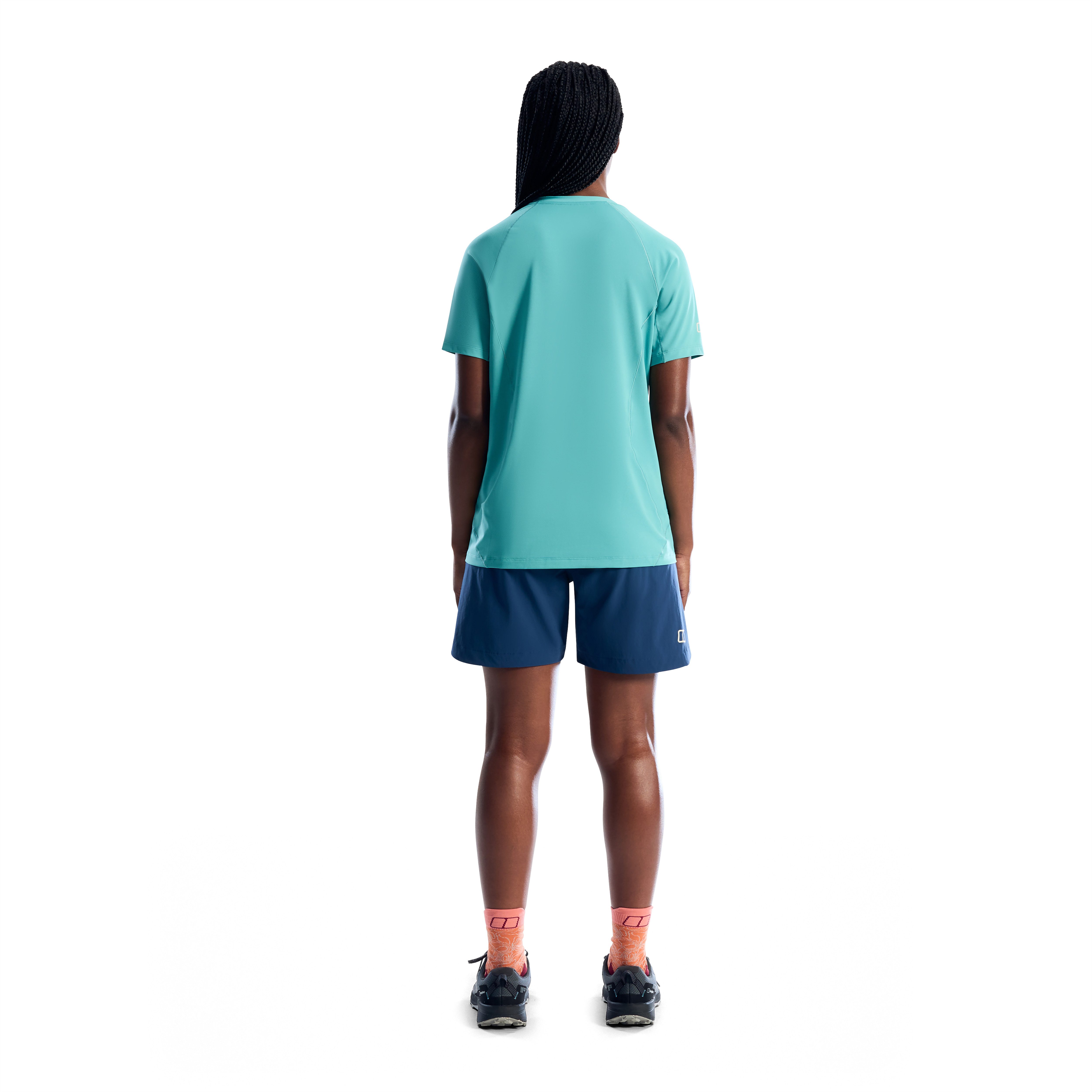 Berghaus T-Shirt BOWBURN TECH TEE AF mit Rundhalsausschnitt, Kurzarm, aus Polyester und Elasthan