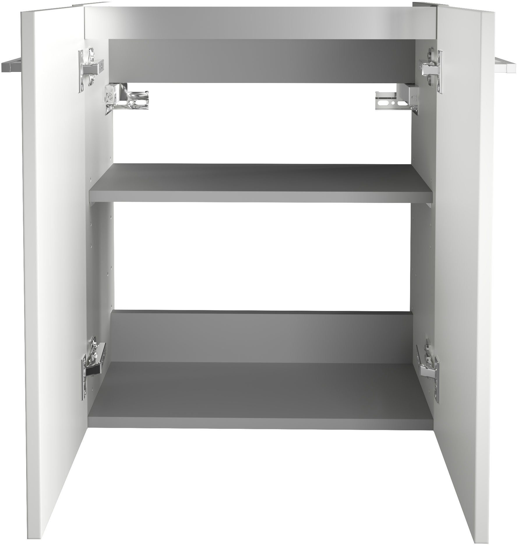 FACKELMANN Waschbeckenunterschrank SBC Badmöbel für Gäste-WC, Breite ca. 55 cm