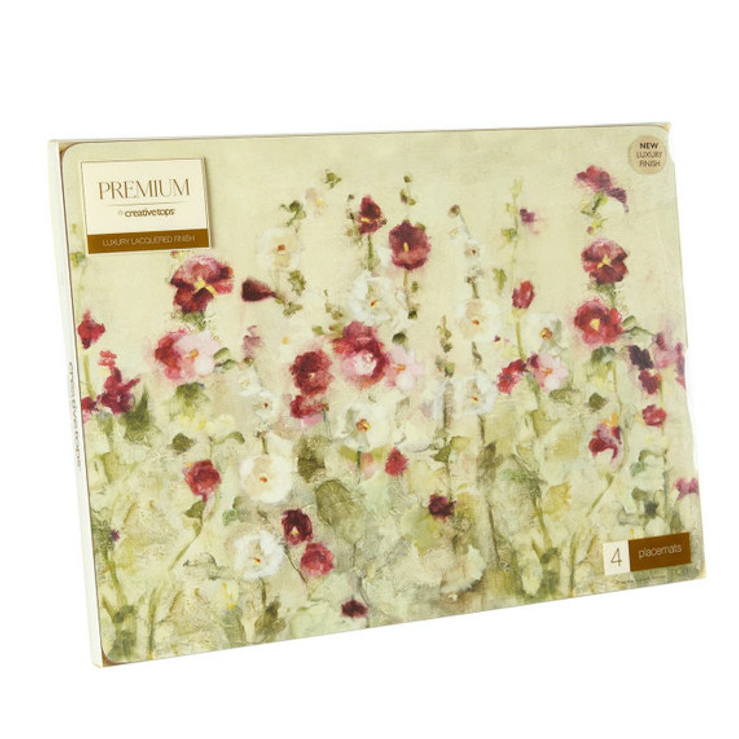 Creative Tops Platzset Kork, Farbe: Mehrfarbig, Motiv: Mohnblumen günstig online kaufen