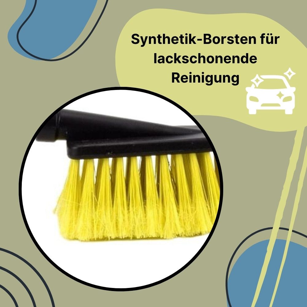 GarPet Autowaschbürste Waschbürste mit Wasseranschluss Auto Reinigung Boot Reinigungsbürste – Bild 4 von 5