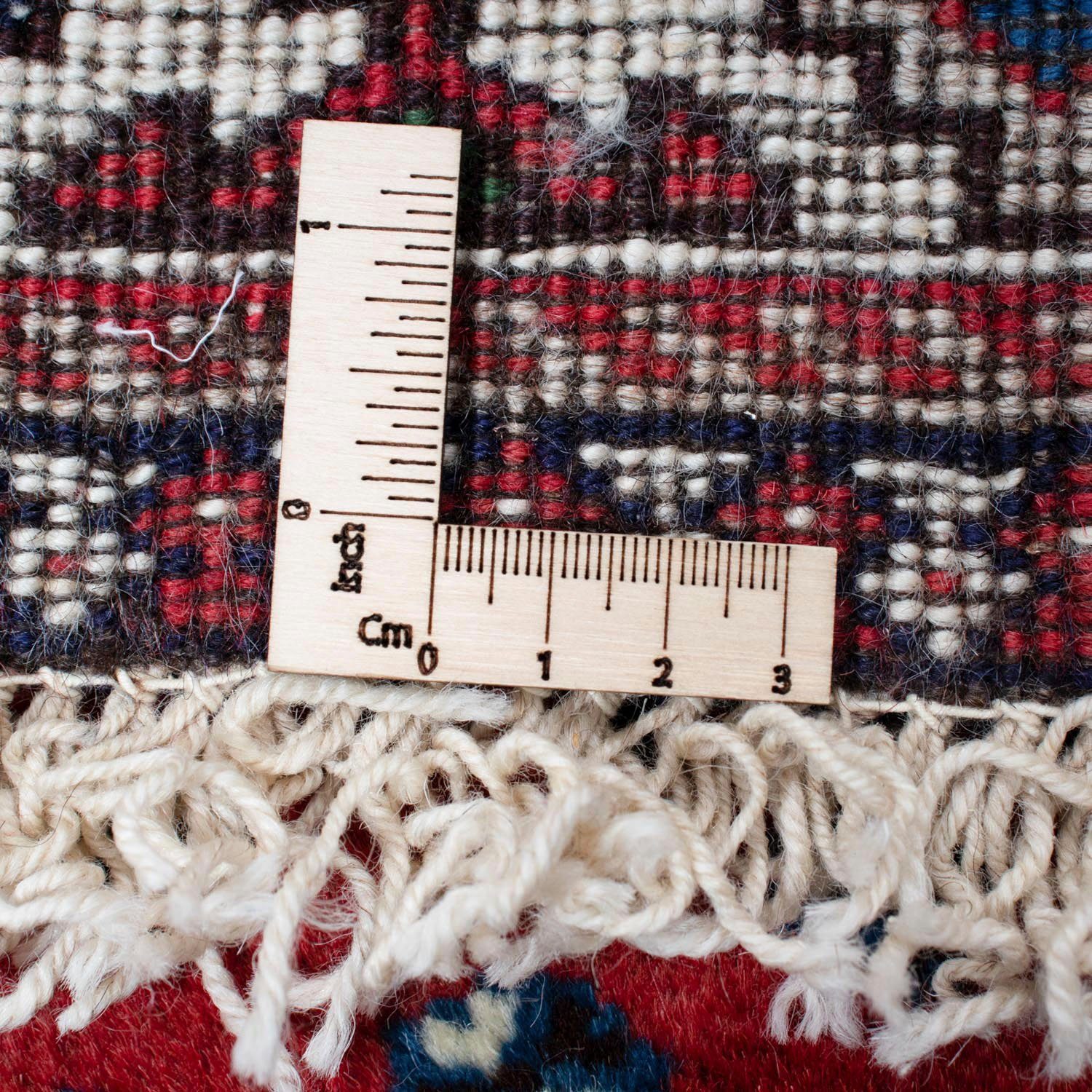 Wollteppich Senneh 10 rechteckig, mit x 300 197 Stark Beige mm, cm, Höhe: Zertifikat Unikat Gemustert morgenland