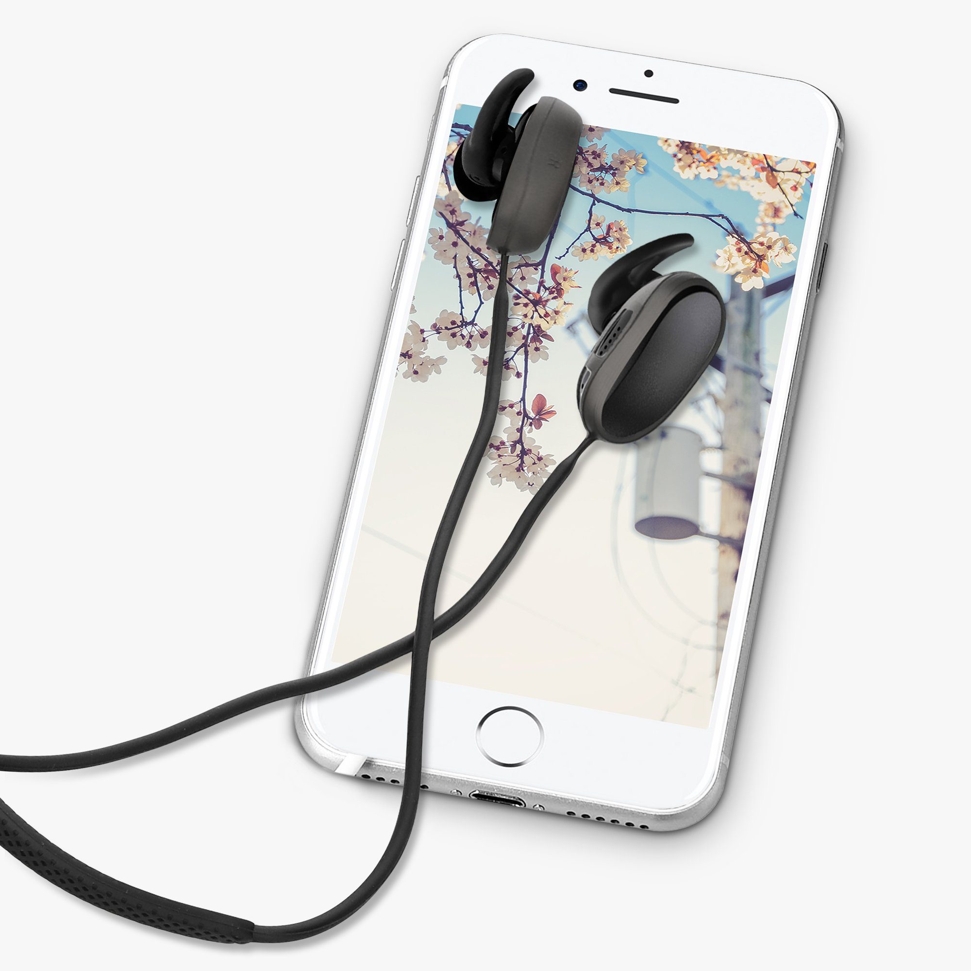 kwmobile Kopfhörer-Schutzhülle Halteband für Bose QuietComfort Earbuds, Headphones Halter Band Strap