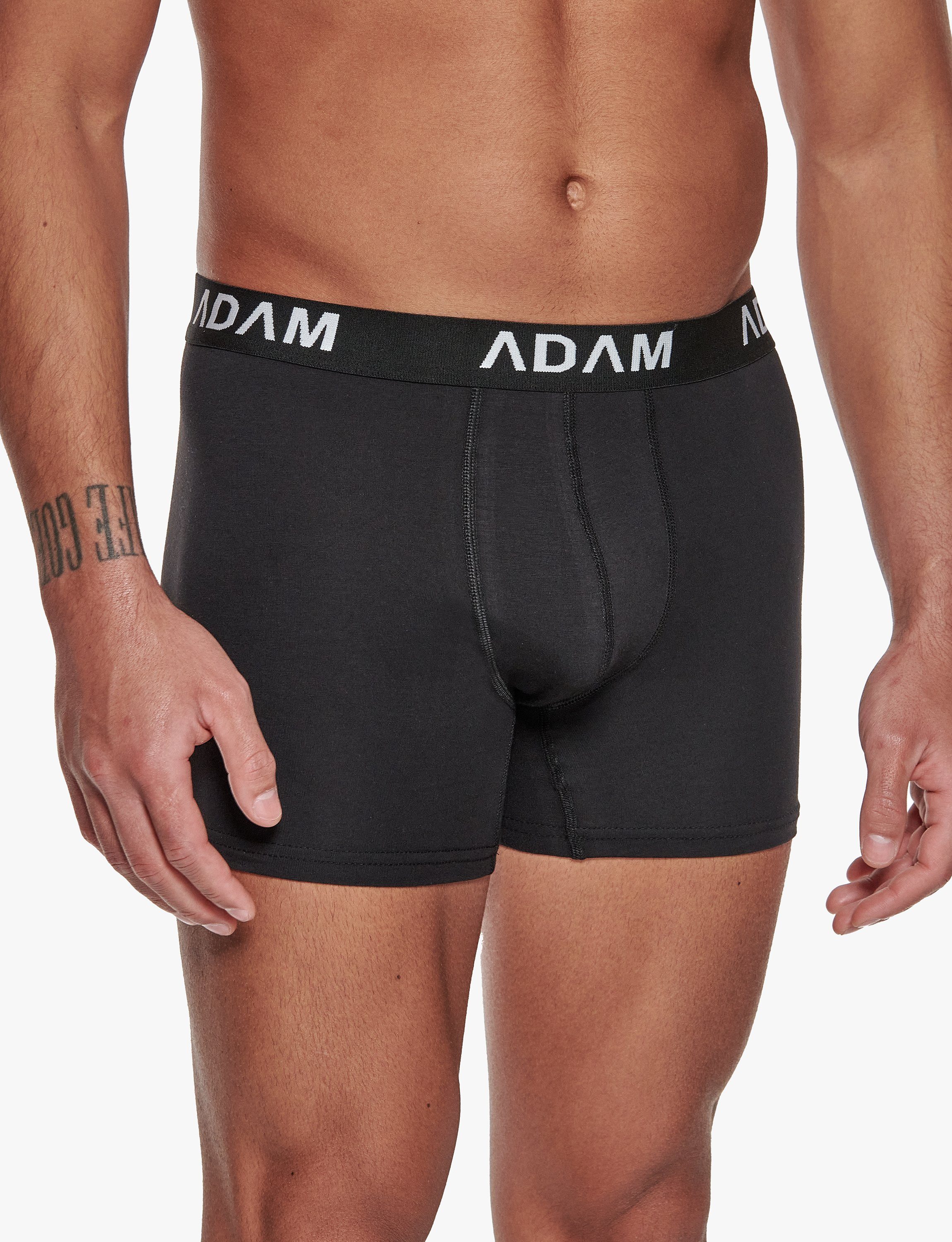 ADAM JEANS Boxershorts Herren Boxershorts aus extra weicher 100% Baumwolle Trunks Men Boxer-1 (12-St., 2er Set, 6er Set, 8er Set, 10er Set, 12er Set) Boxershort – Bild 5 von 5