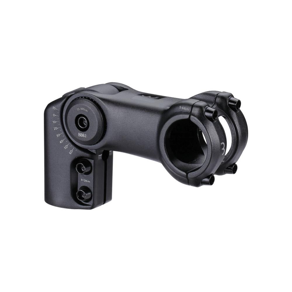 BBB Fahrradlenker BBB Vorbau einstellbar HighFix 31.8 120mm schwarz