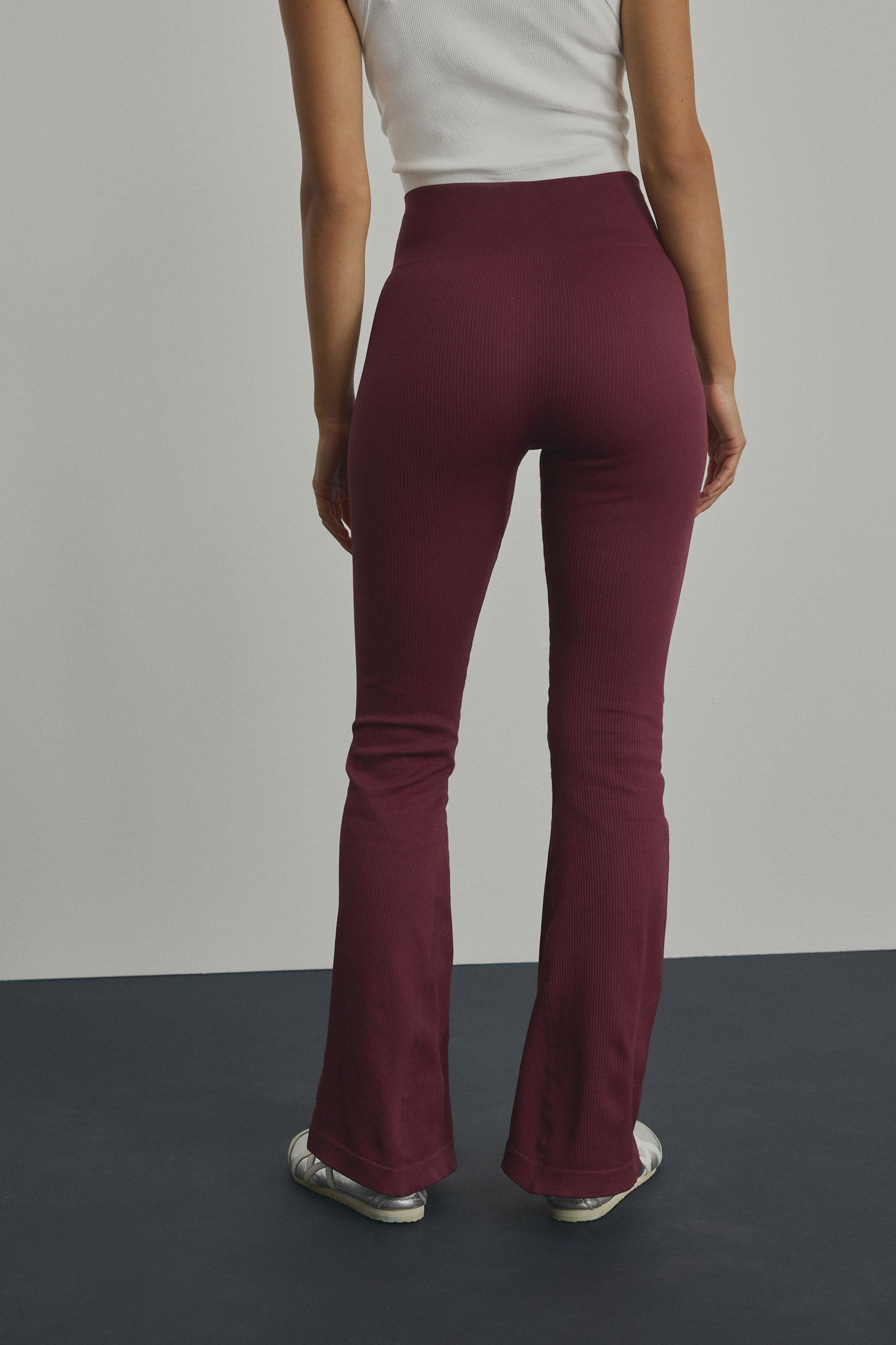 Next Leggings Gerippte ausgestellte Leggings (1-tlg) günstig online kaufen