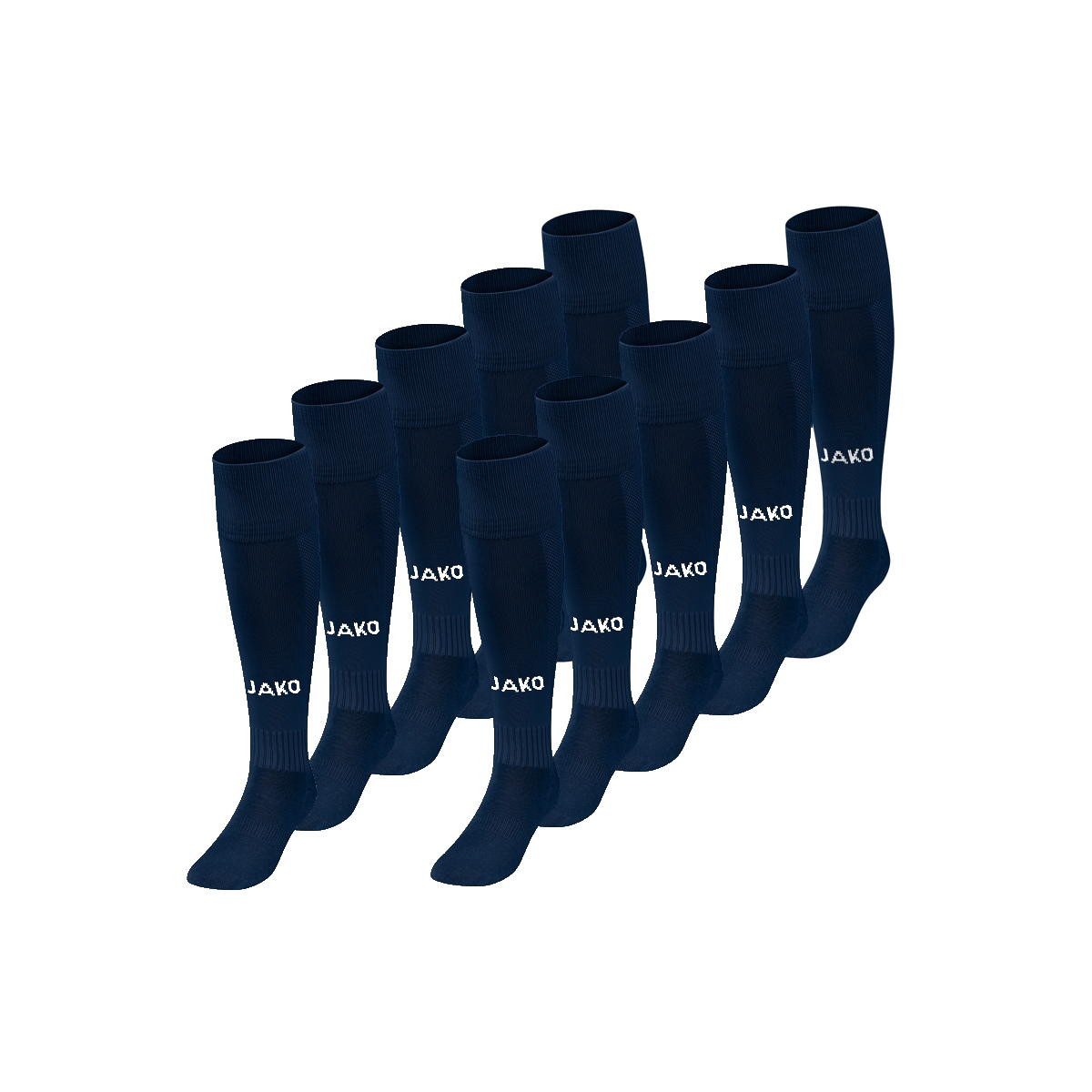 Jako Basicsocken 3814 Stutzenstrumpf Glasgow 2.0 10er Pack (Pack, 10-Paar, 10er Stück)