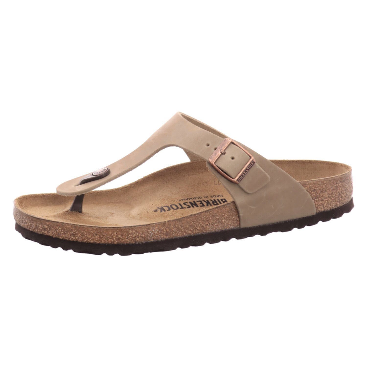 Birkenstock Brown Gizeh Brown Tabacco (Normal) Tabacco LEOI Pantolette