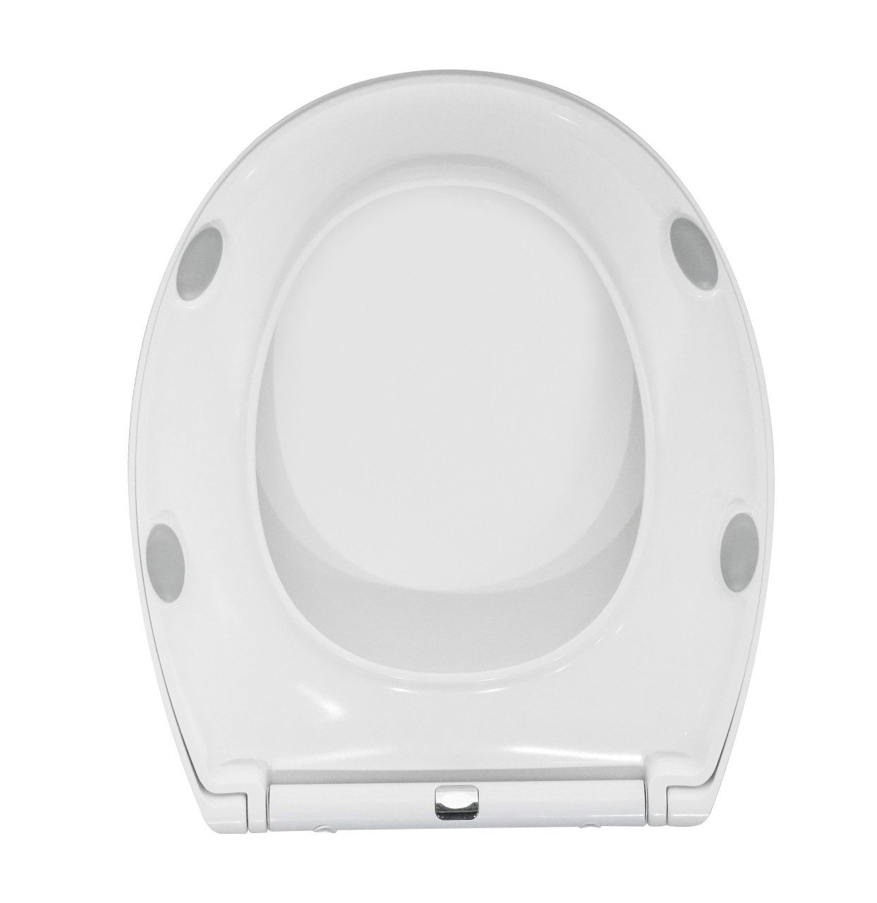 Primaster WC-Sitz Primaster WC-Sitz mit Absenkautomatik Bogota, Abnehmbar Absenkautomatik Kunststoffscharniere