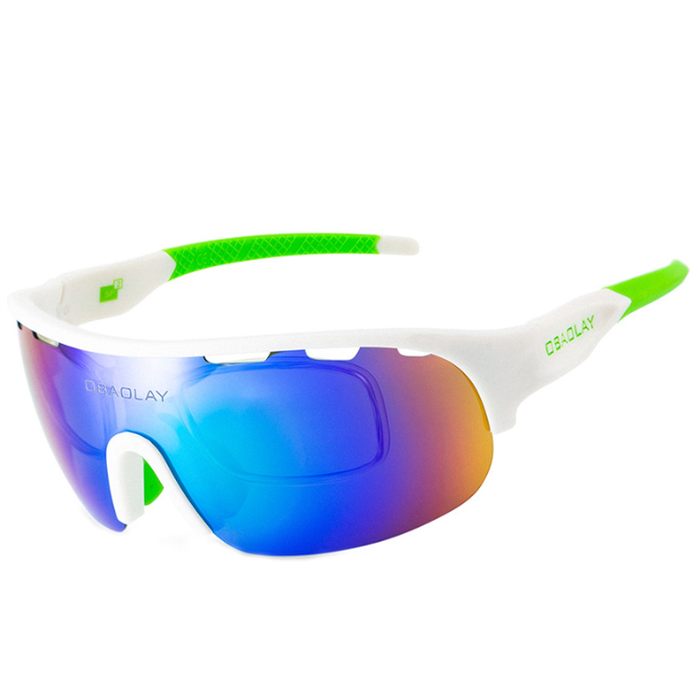 KINSI Fahrradbrille Polarisierte Radsportbrille mit UV Schutz,Sonnenbrille günstig online kaufen