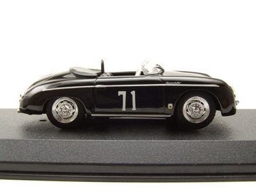GREENLIGHT collectibles Modellauto Porsche 356 Speedster Super #71 1958 schwarz Modellauto 1:43 Greenligh, Maßstab 1:43