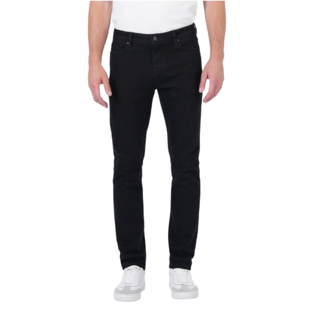 Miracle of Denim Regular-fit-Jeans Cornell Black 5-Pocket Style