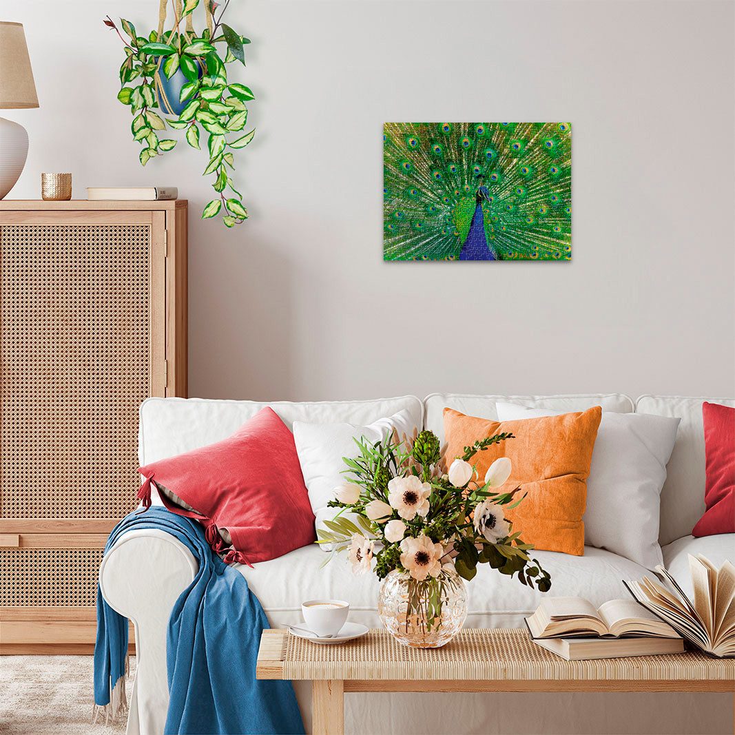 Ravensburger Puzzle Colorful Animals, Peacock, 500 Puzzleteile, Made in Ger günstig online kaufen