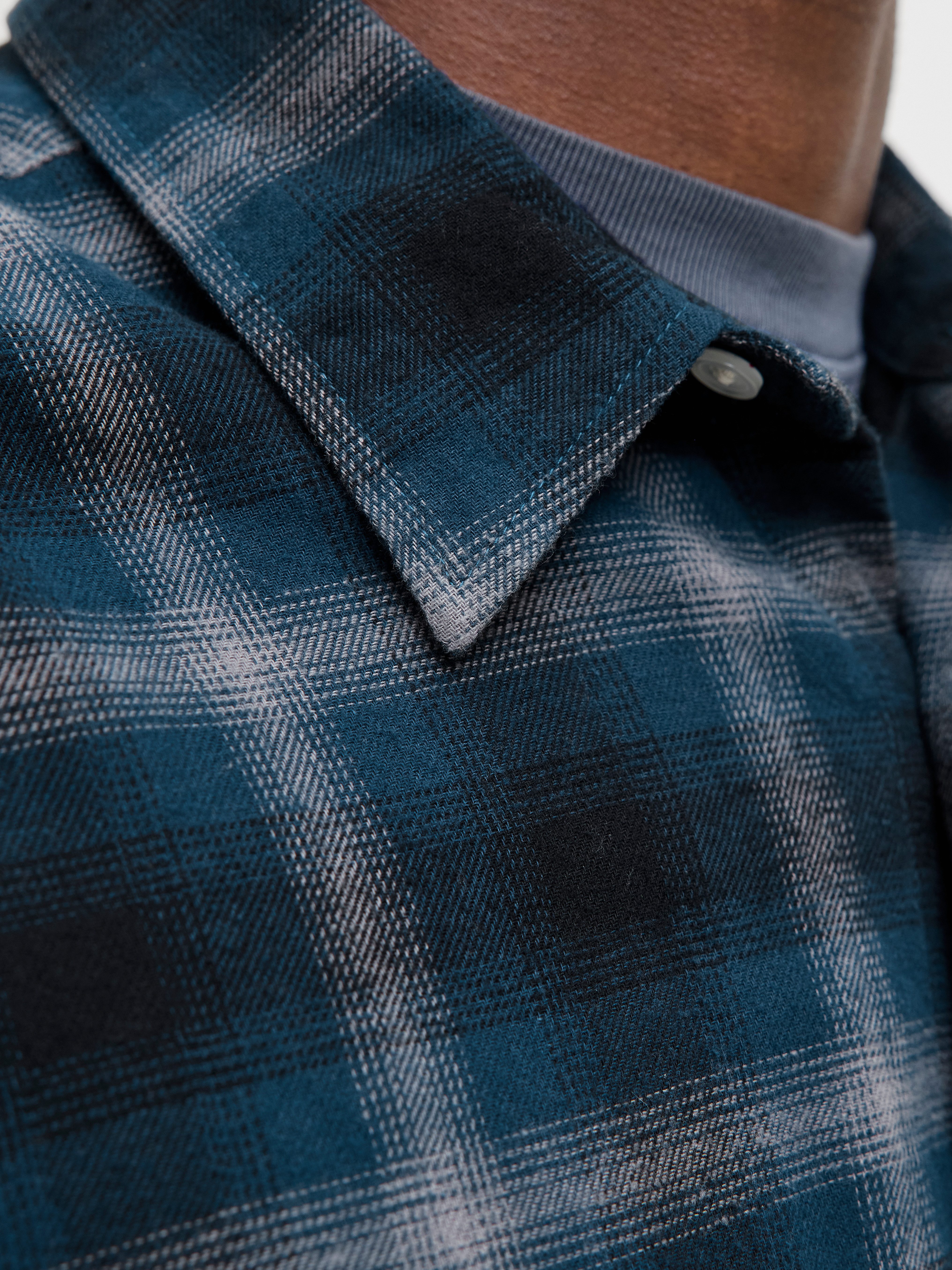 Jack & Jones Langarmhemd JCOCOVER CHECKED FLANNEL SHIRT LS – Bild 4 von 5