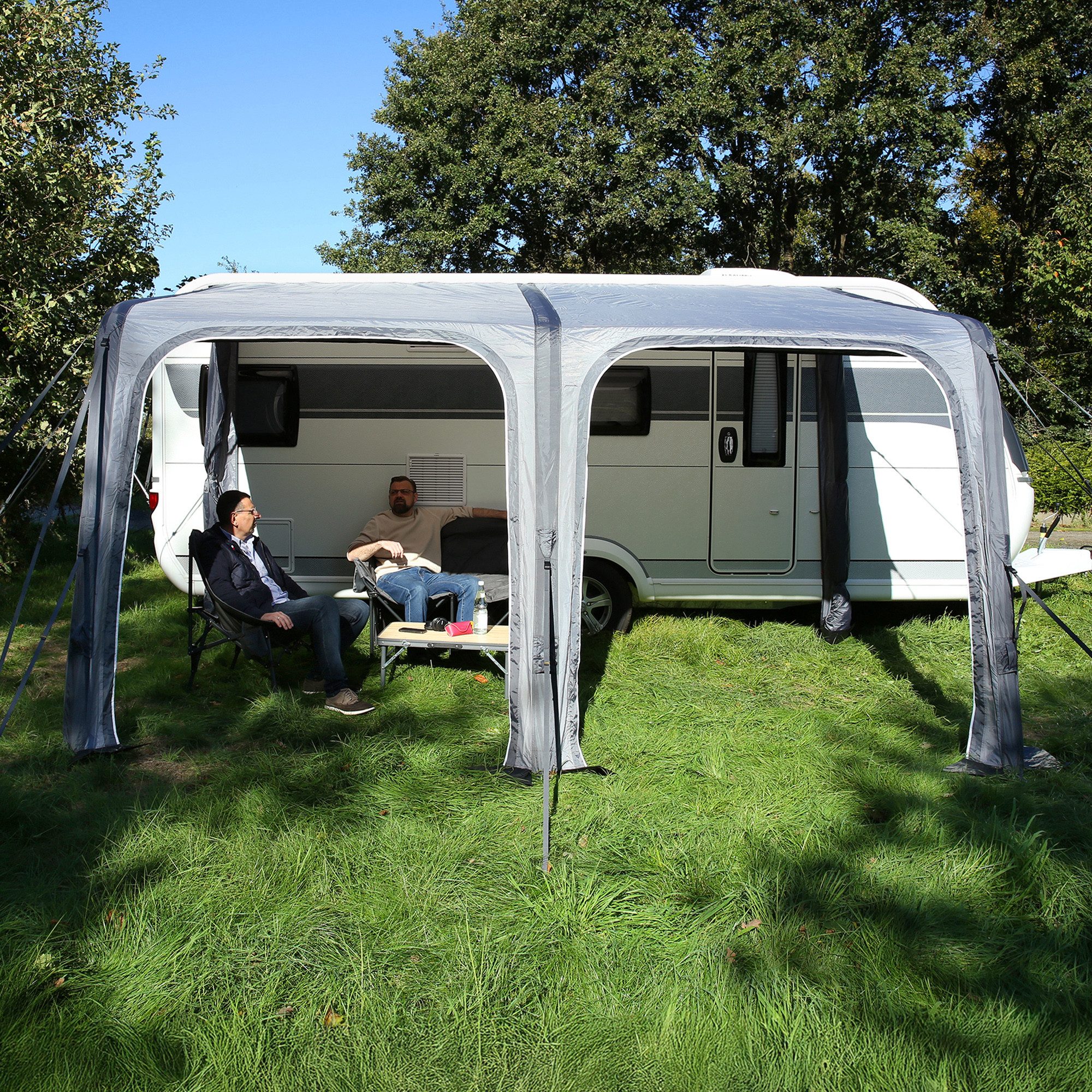 yourGEAR Vorzelt your GEAR Porto 420 Air aufblasbares Sonnenvordach Wohnwagenvorzelt, Personen: 0