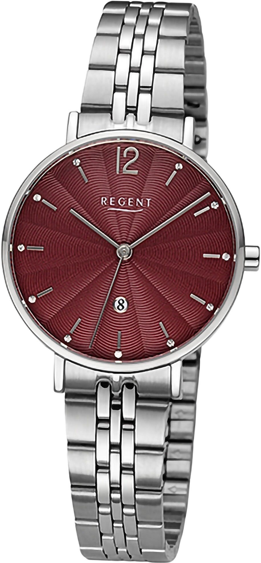 Quarzuhr Regent Damen Armbanduhr Analog