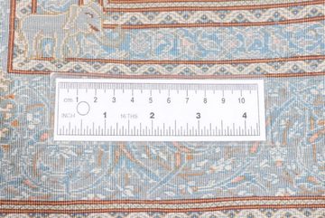 Seidenteppich Ghom Seide 103x154 Handgeknüpfter Orientteppich / Perserteppich, Nain Trading, rechteckig, Höhe: 3 mm