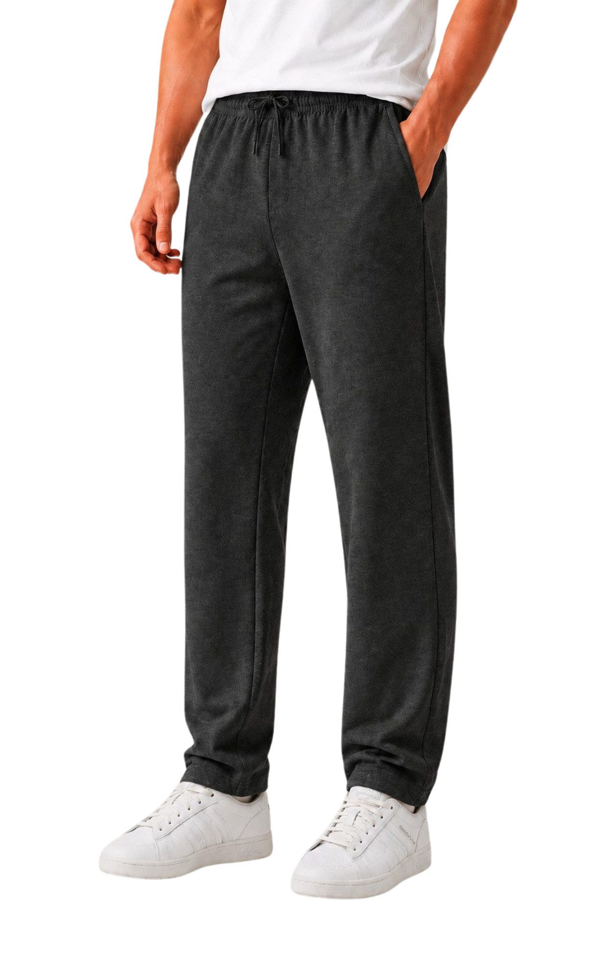 Jogginghose Herren, Sporthose Trainingshose, Baumwolle Laufhose