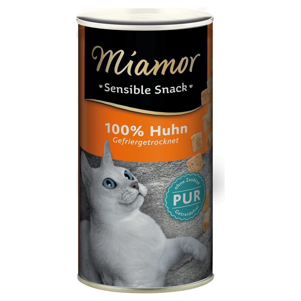 Miamor Sensible Snack Huhn Pur 30 g - 12 Stück, Snack für: Katze
