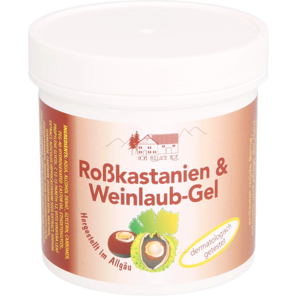 Hautpflegegel Roßkastanien & Weinlaub-Gel