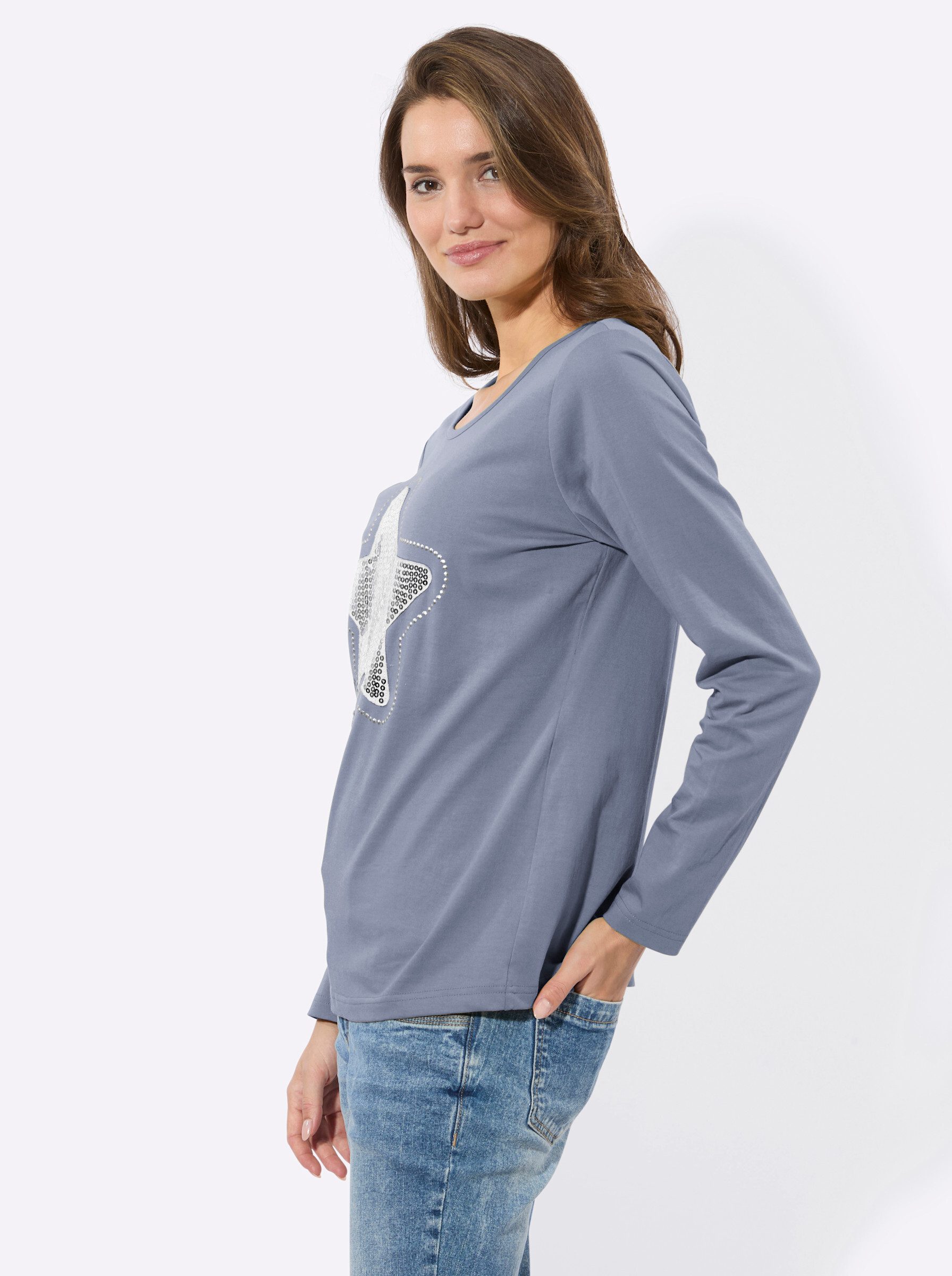 Witt T-Shirt Rundhals-Shirt Langarm – Bild 4 von 5