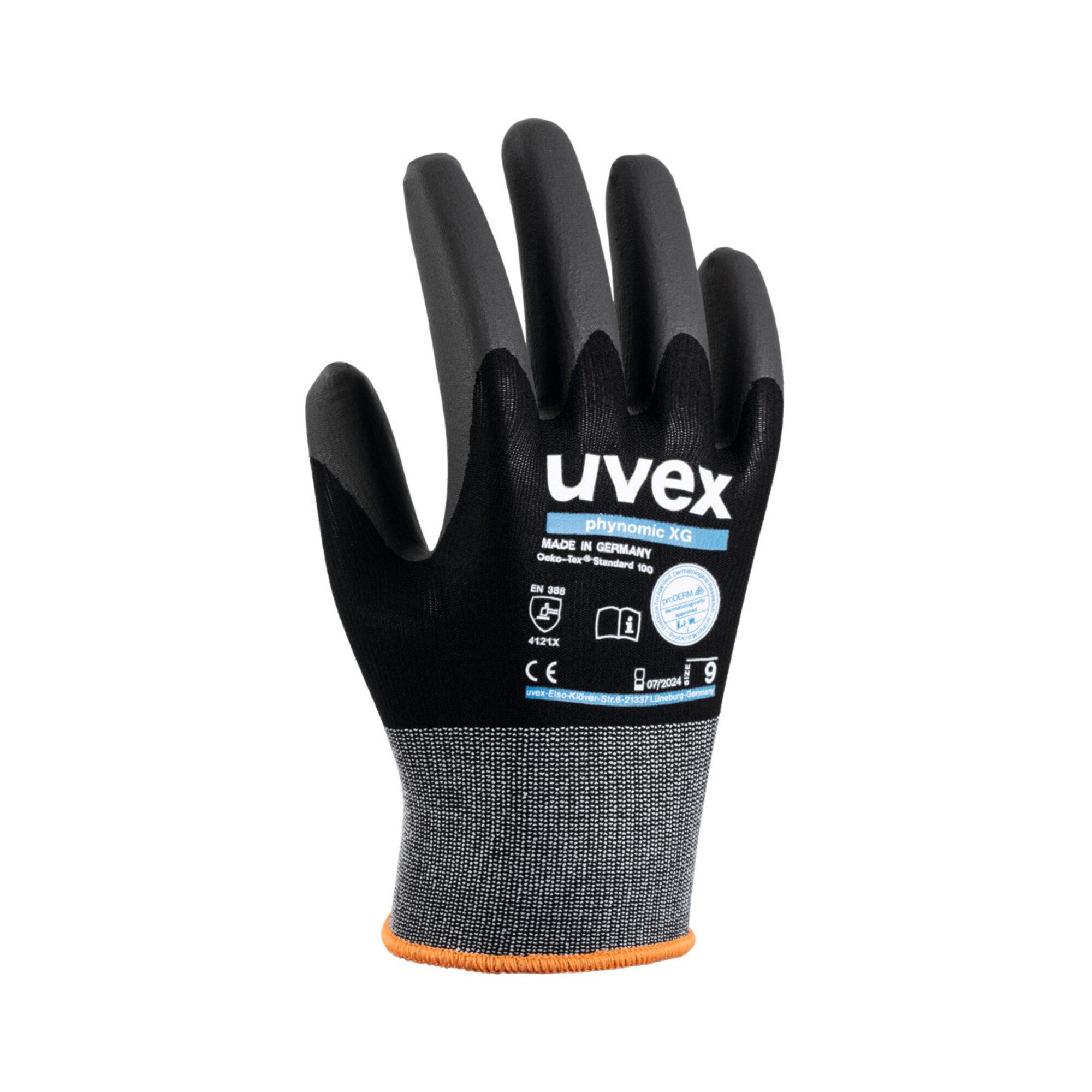 Uvex Nistmaterial uvex Handschuh-Paar uvex phynomic XG, Handschuhgröße: 7