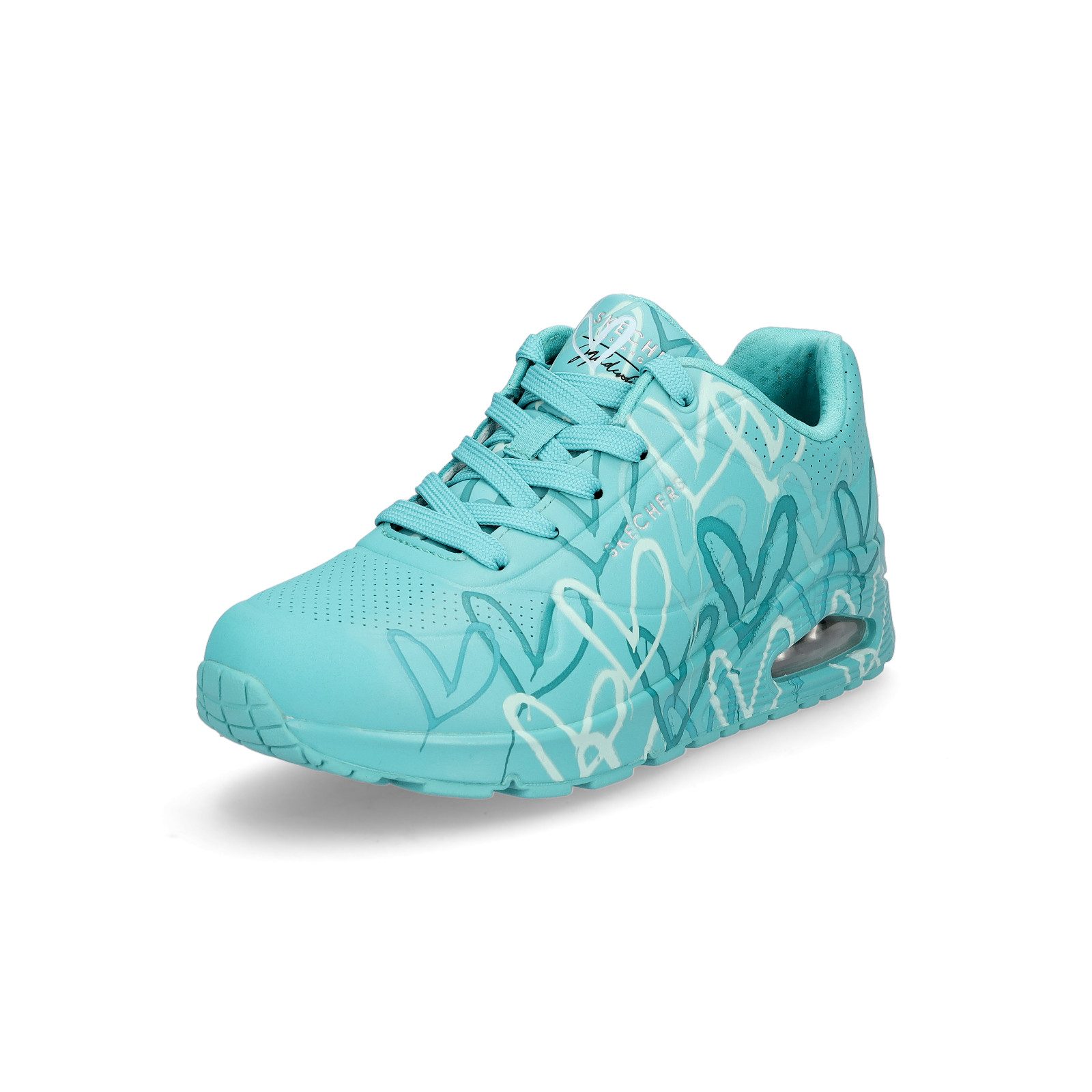 Skechers Skechers JGoldcrown Damen Sneaker UNO Spread The Love türkis Sneak günstig online kaufen