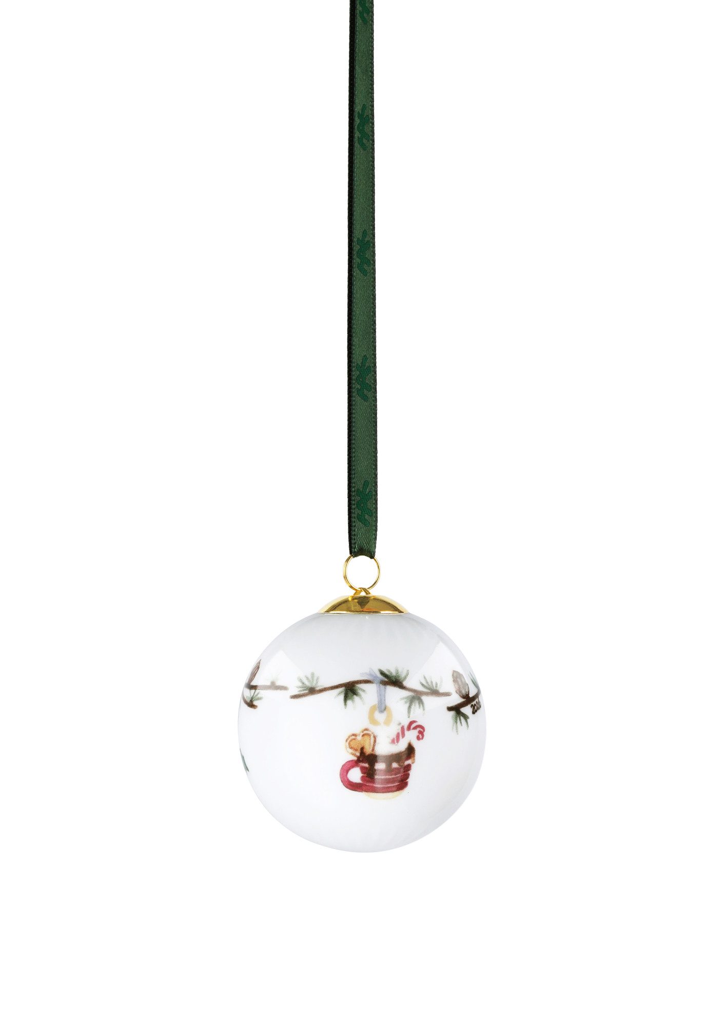 Kähler Christbaumschmuck Kähler Hammershøi Christmas Kugel 2026 Ø6 cm – Bild 3 von 5