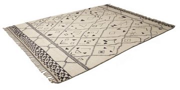 Designteppich Berber Marrocon 242x319 Handgeknüpfter Moderner Orientteppich, Nain Trading, rechteckig, Höhe: 5 mm