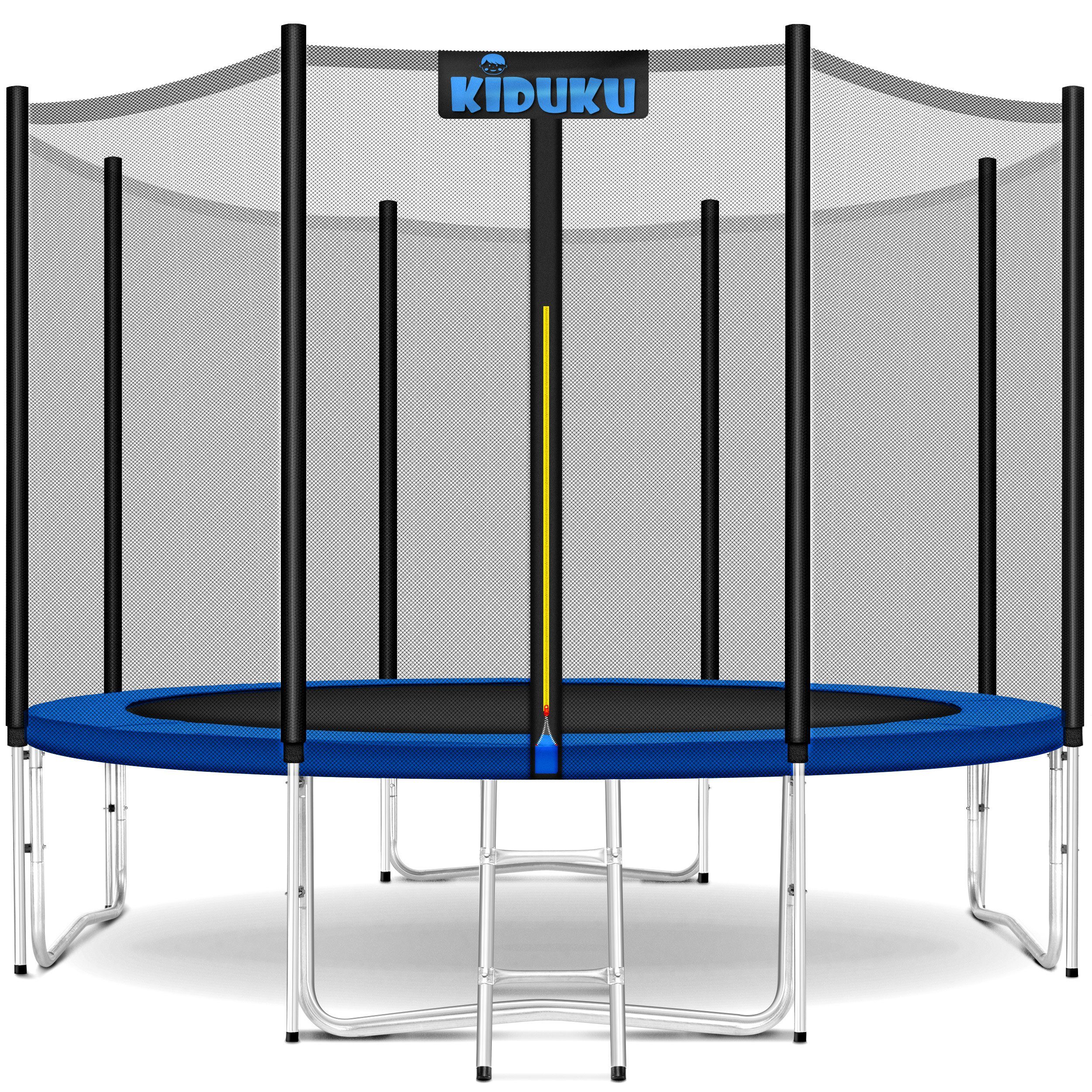 KIDUKU Gartentrampolin KIDUKU® Trampolin 244 - 427 cm Gartentrampolin Kindertrampolin Outdoor, Ø 244 cm, kg