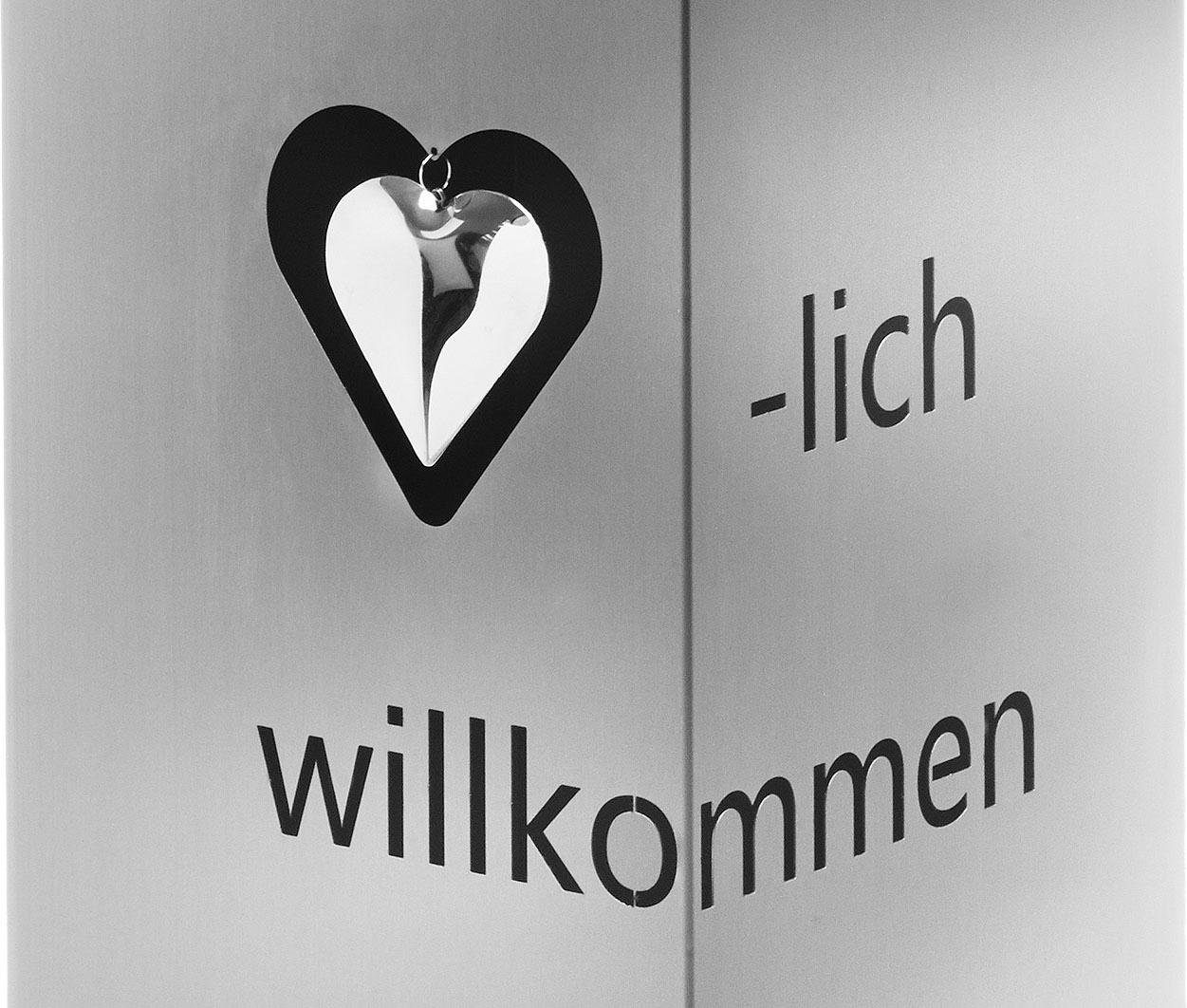 locker Blumenständer HEART